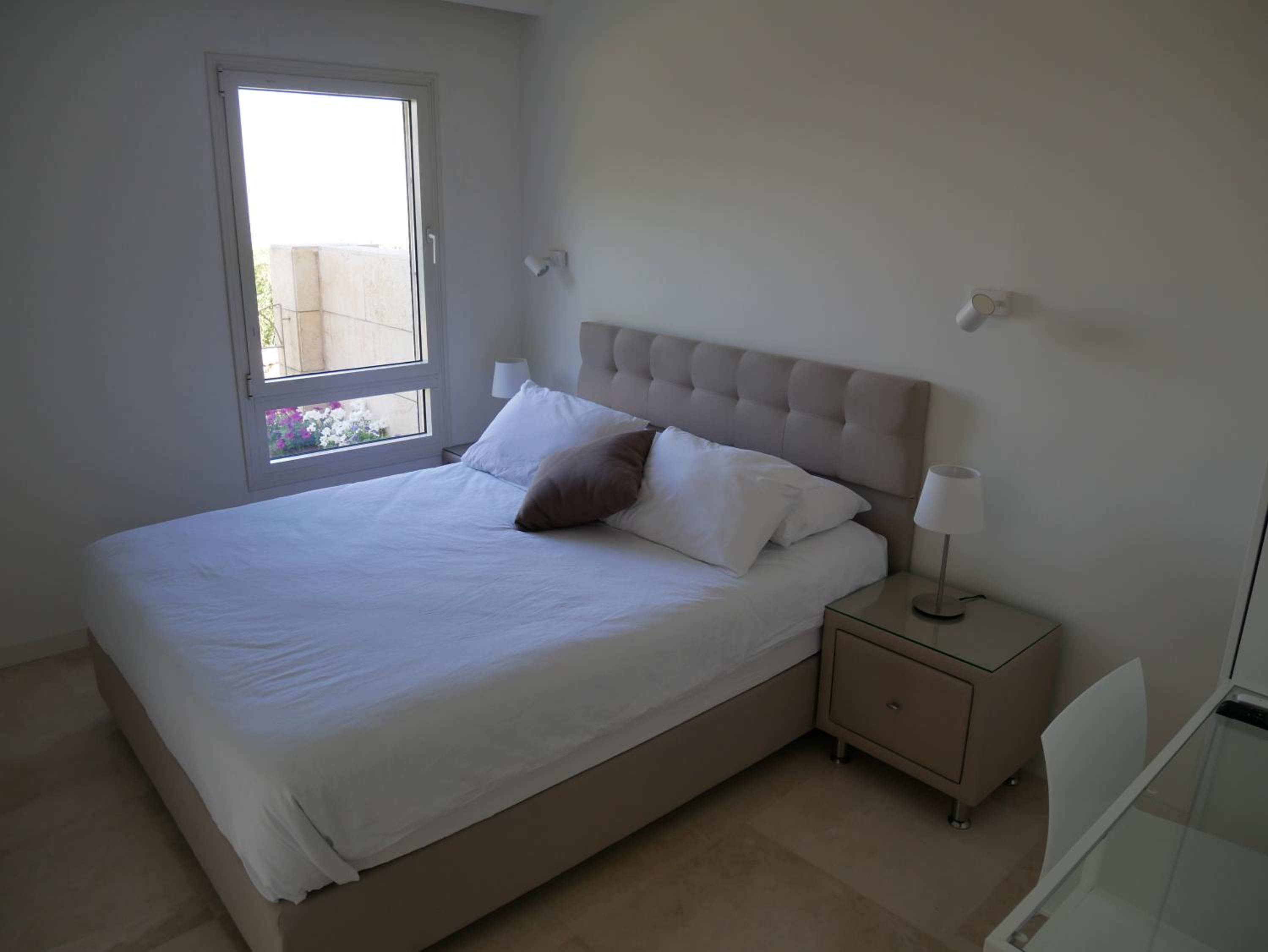 Deluxe Two-Bedroom Apartment with Garden View