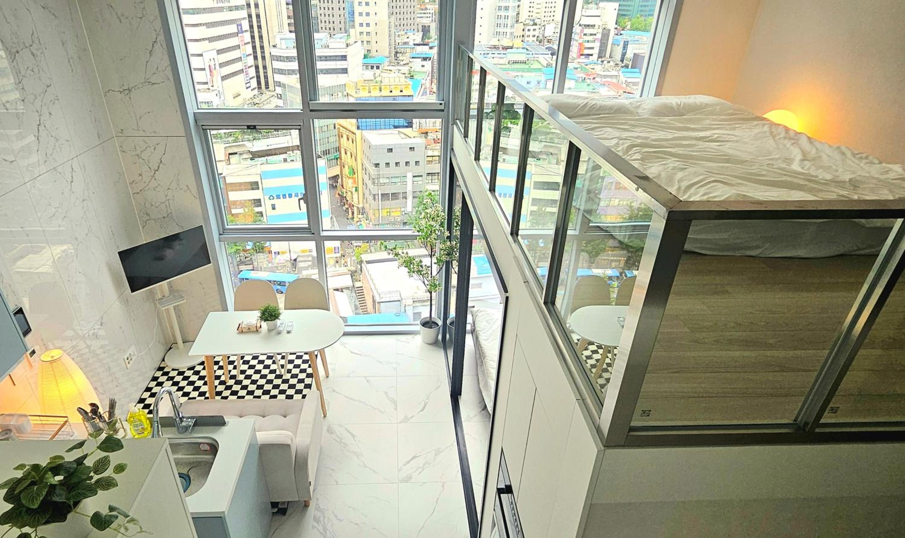 Three-Bedroom Apartment with View
