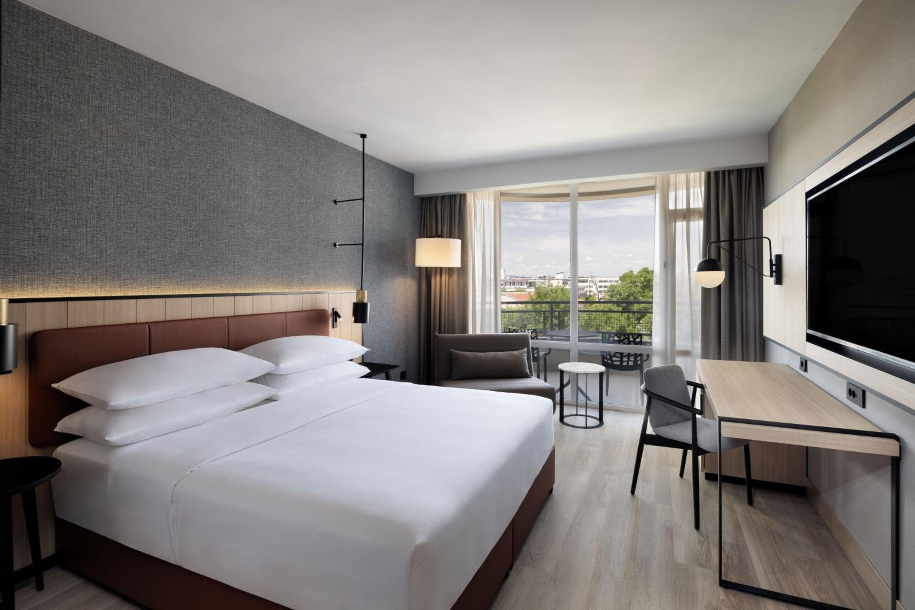 Deluxe King Room With Fold-Out Chair And City View photo 1
