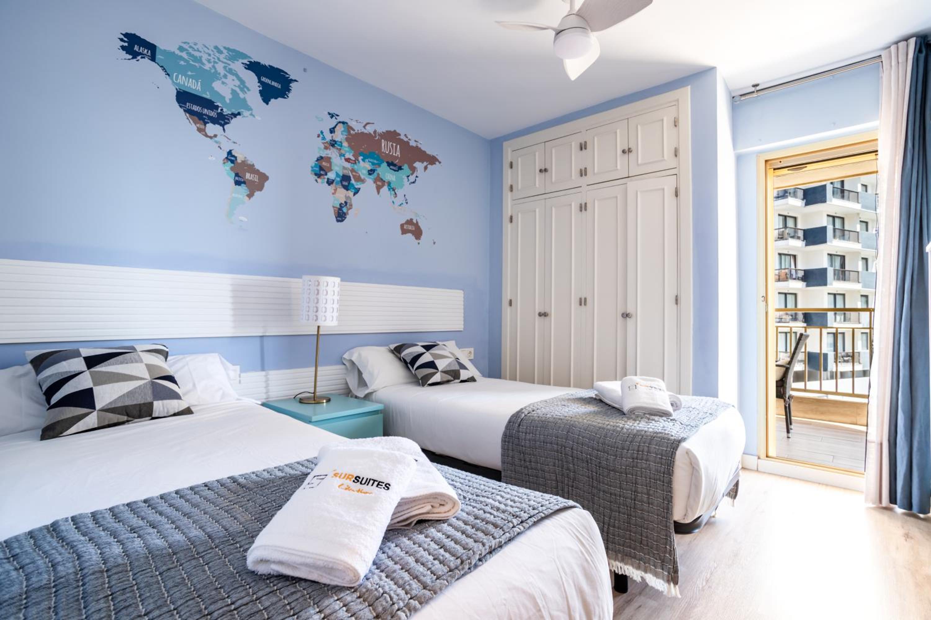 Apartamento de dos habitaciones
