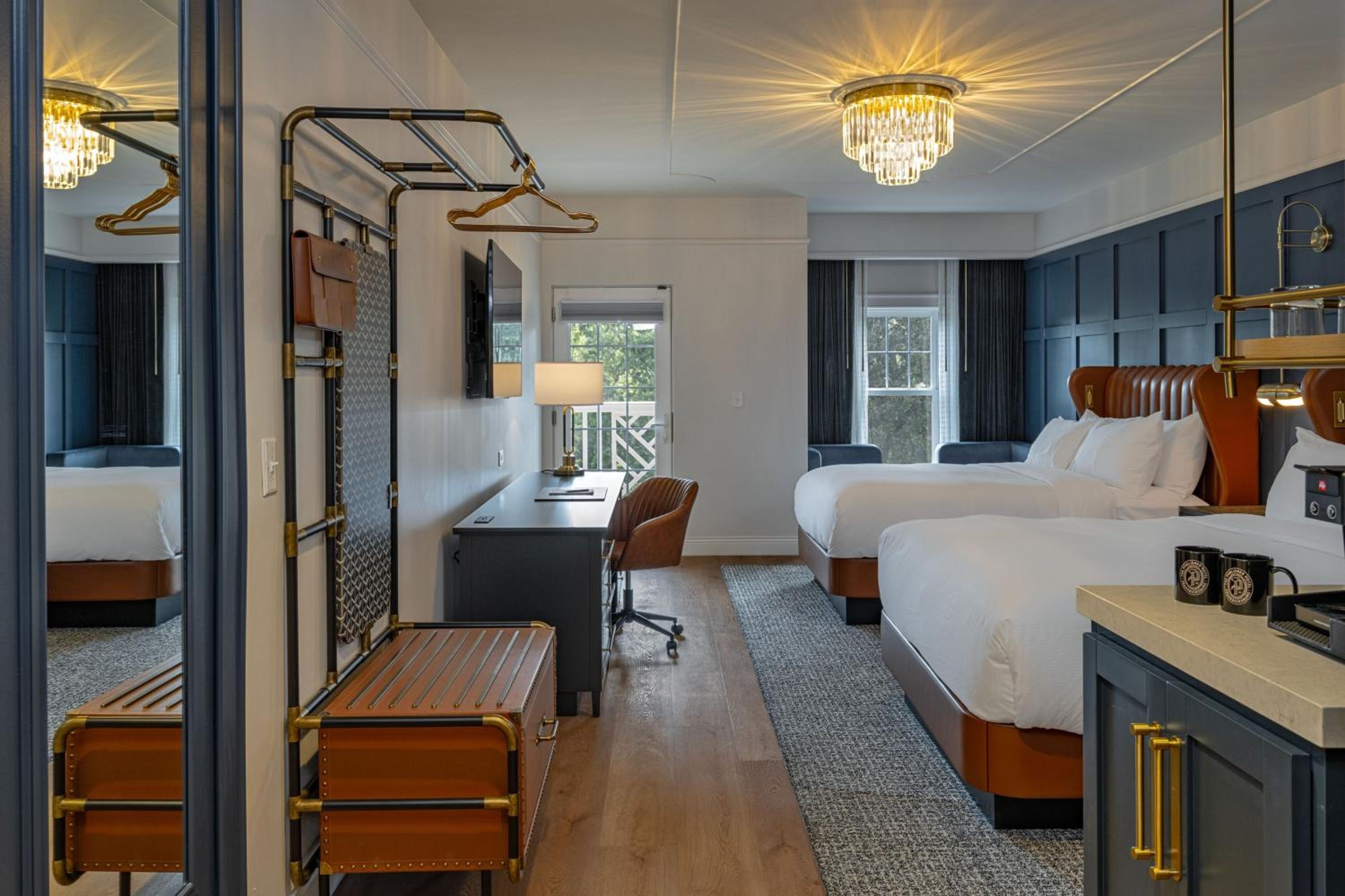 Deluxe Queen Room with Two Queen Beds and Balcony - Photo 1