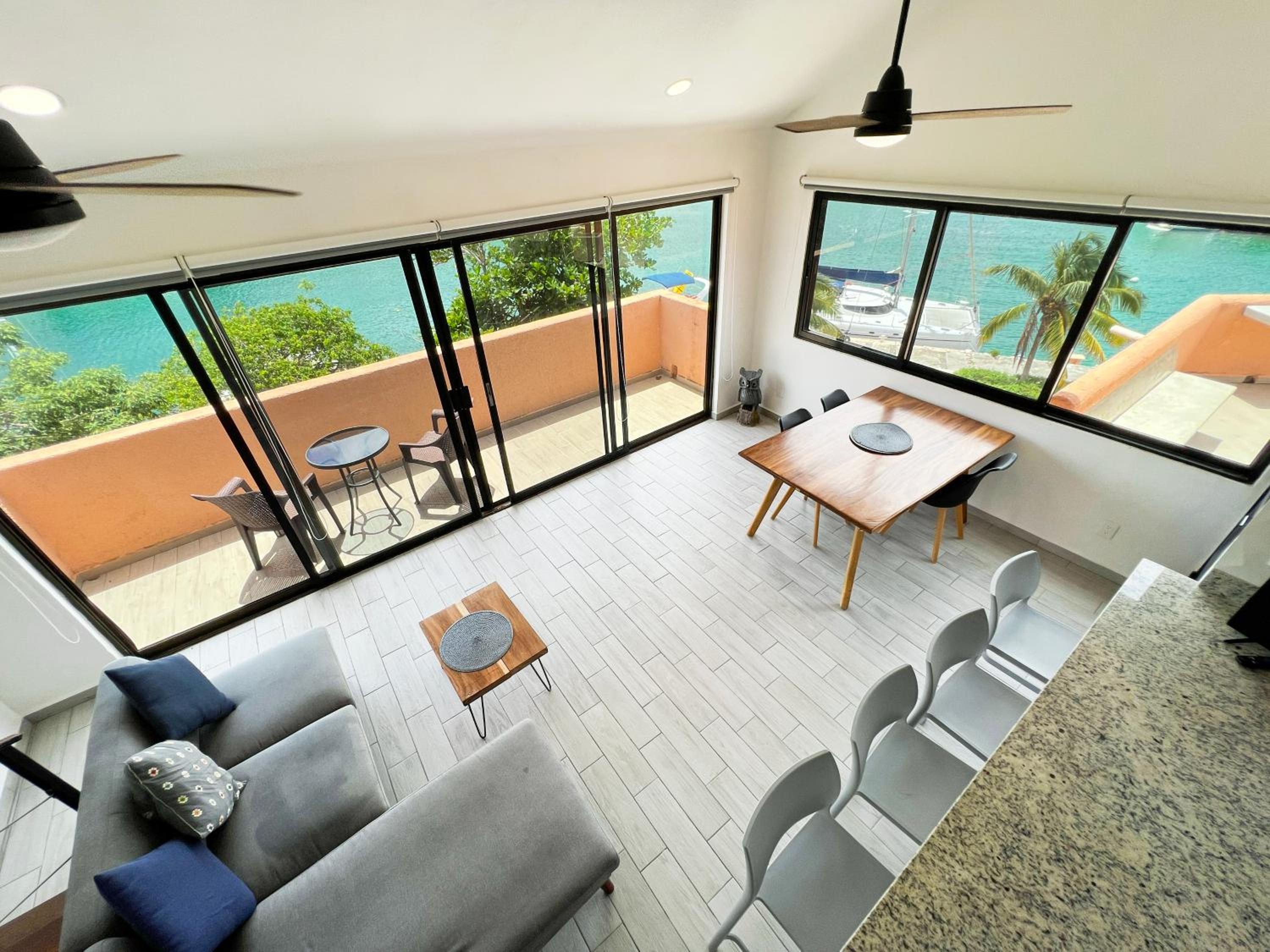 One-Bedroom Loft Apartment with Balcony