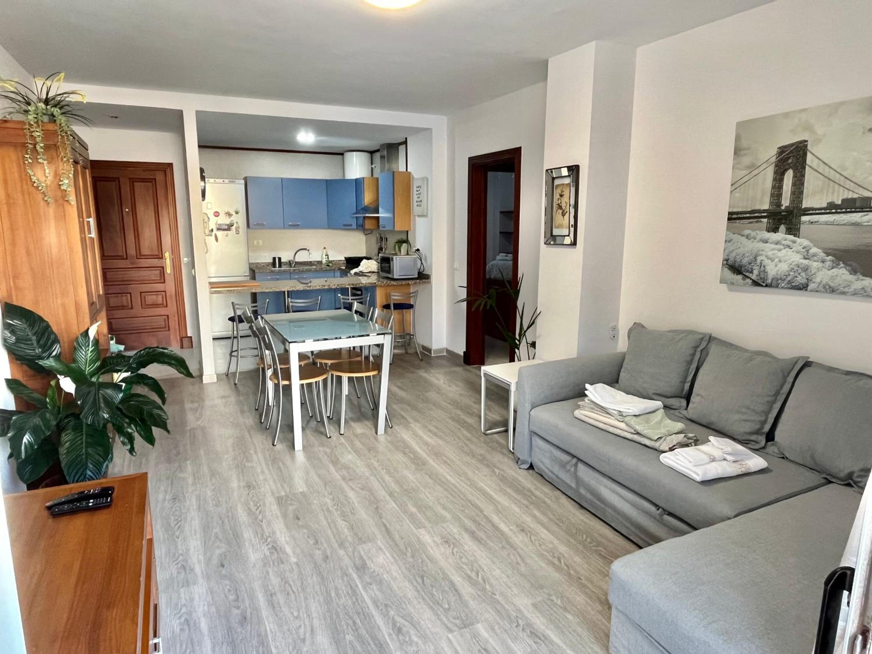 Apartamento de dos habitaciones