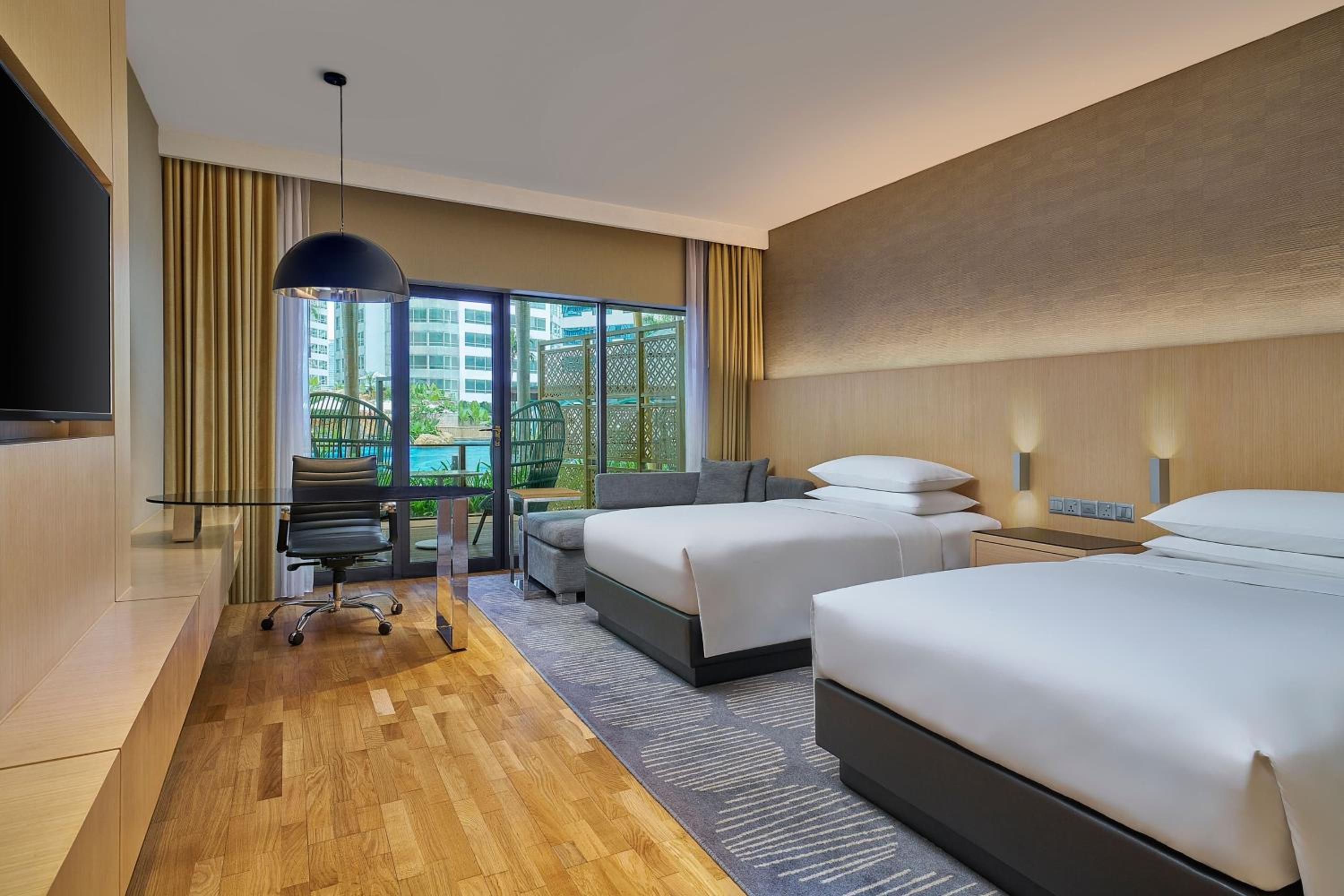 Twin Room with Sofa Bed and Pool View/Access Twin Room with Sofa Bed and Pool View/Access