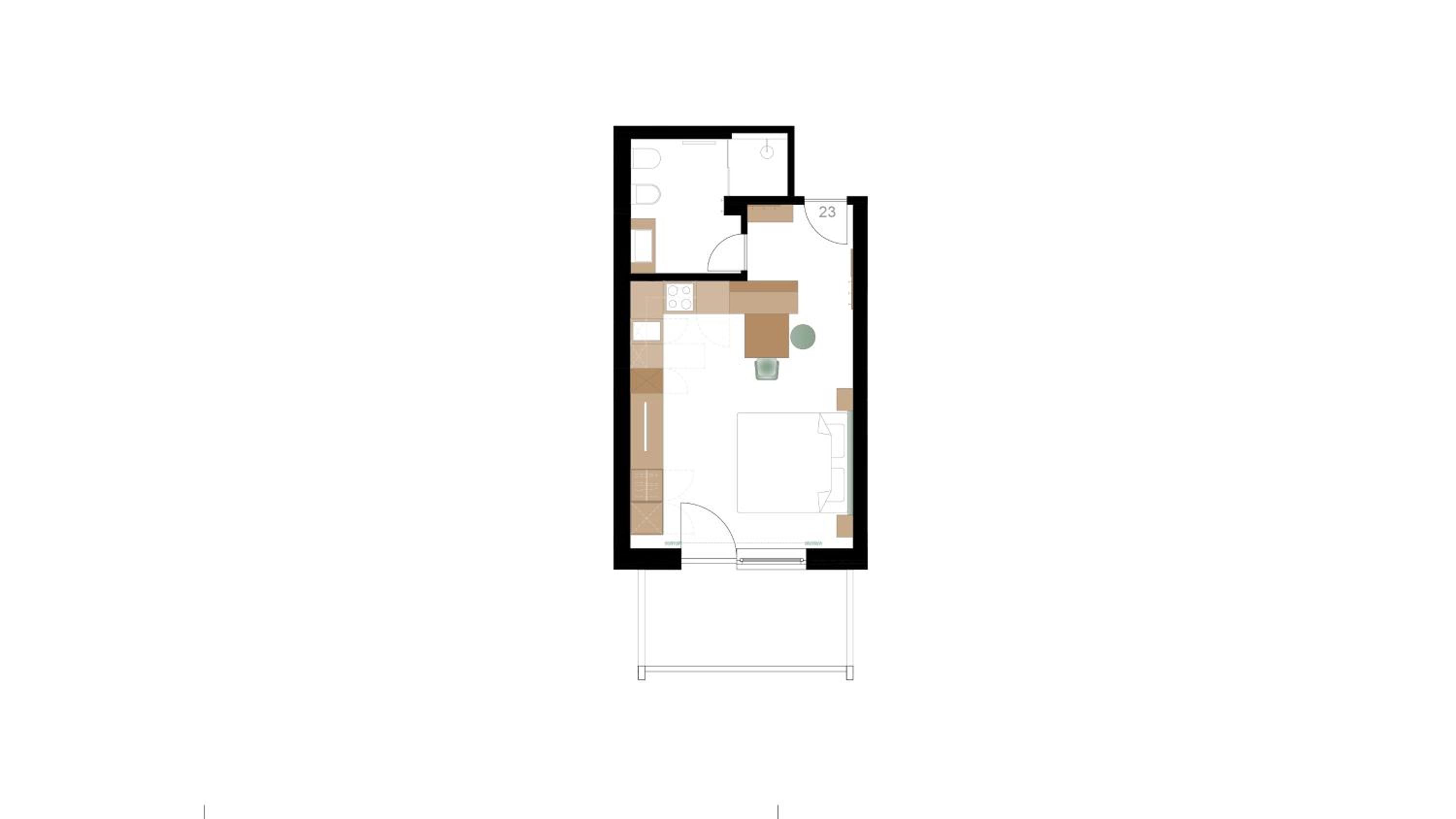 Apartment with View and Balcony - Photo 2