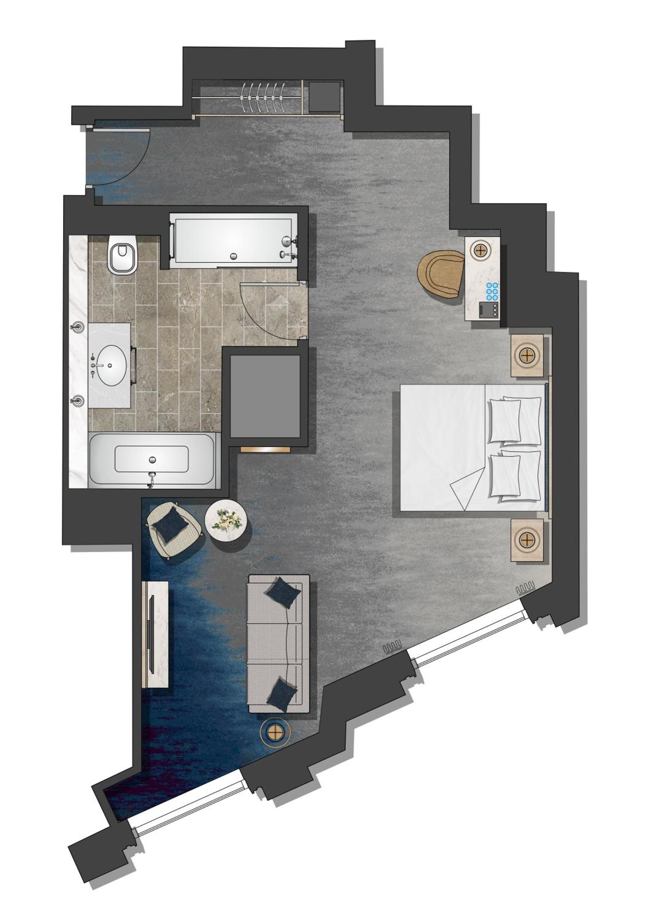 Junior King Suite with City View