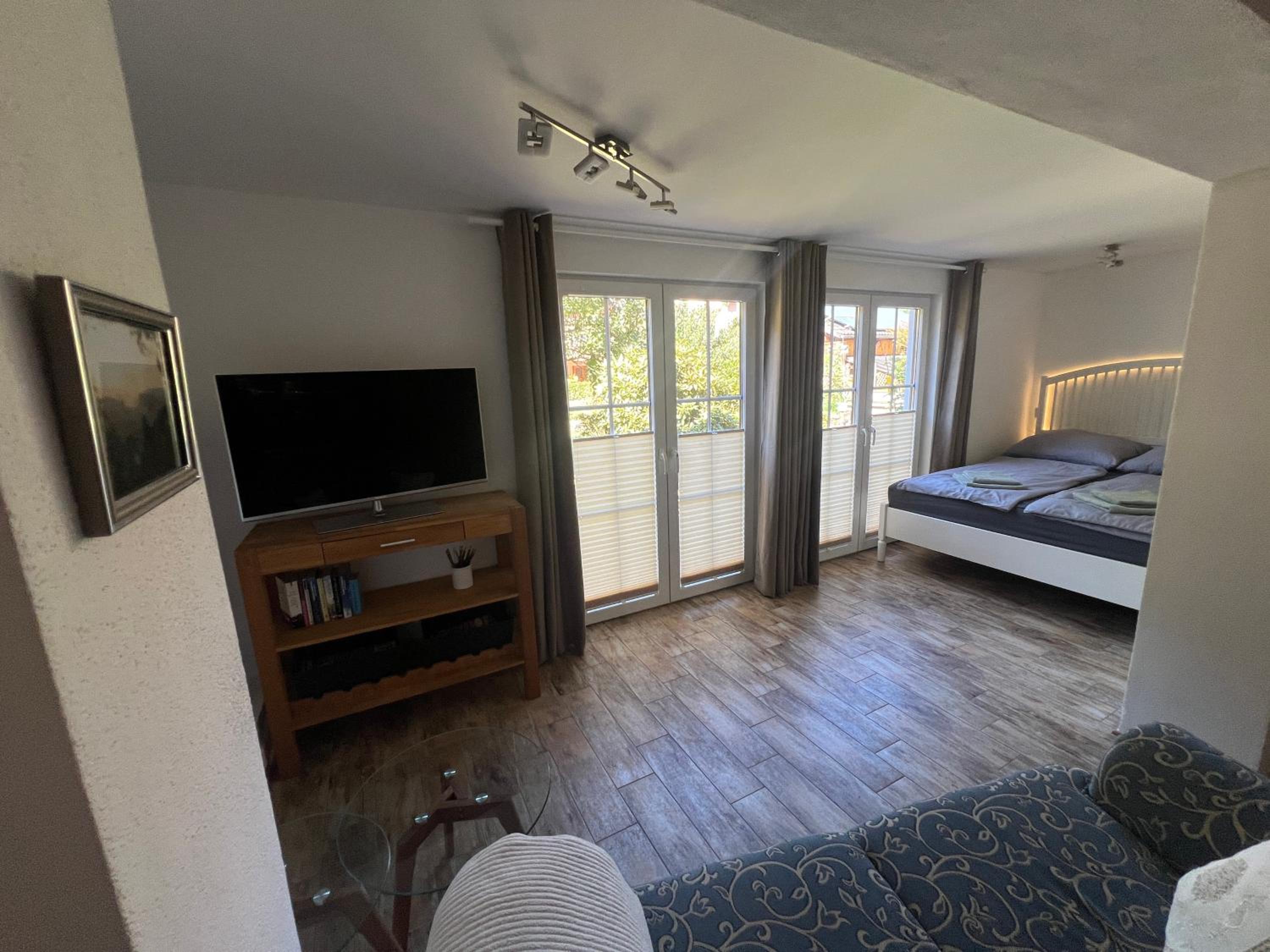 One-Bedroom Apartment with Garden
