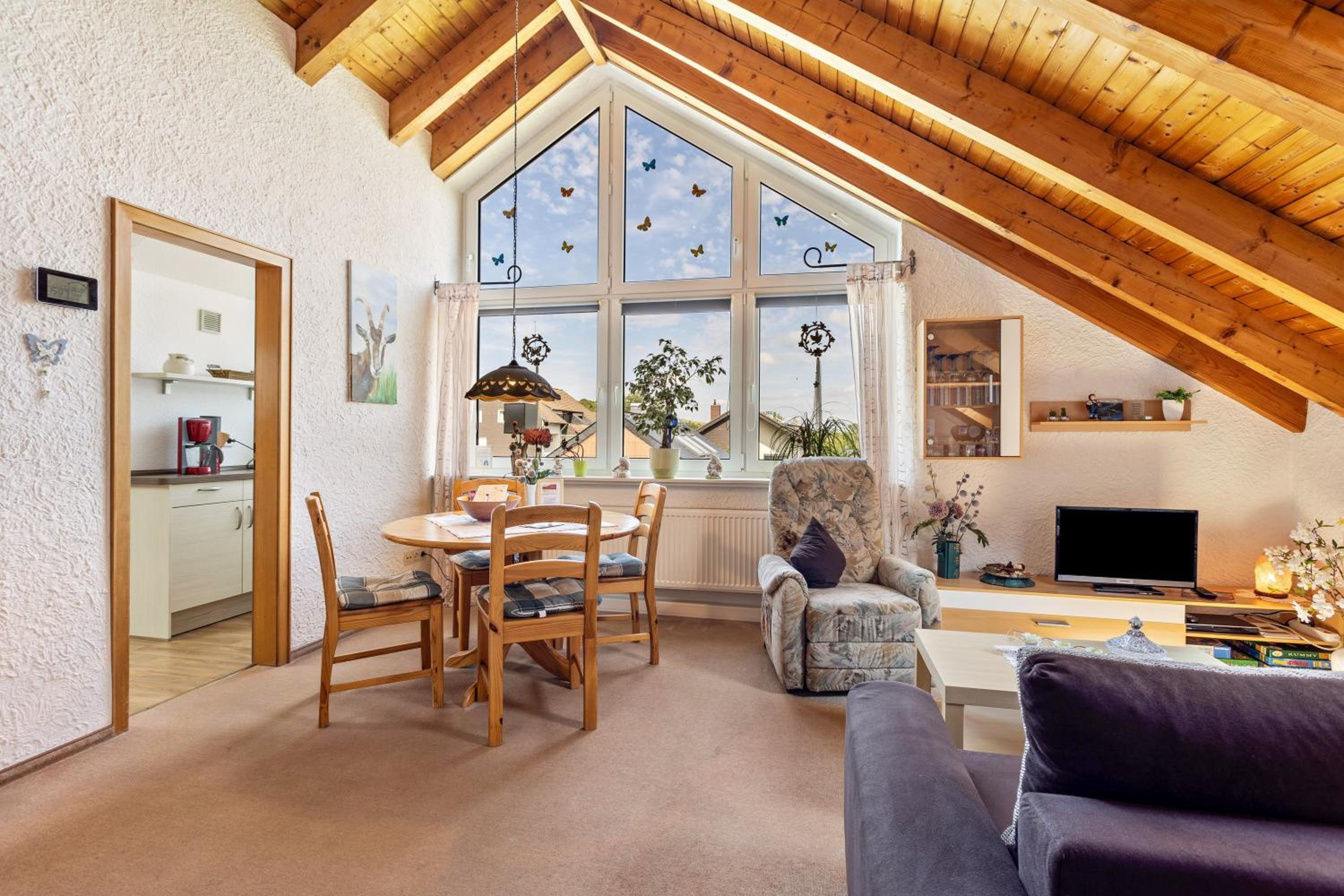 One-Bedroom Apartment with Garden View