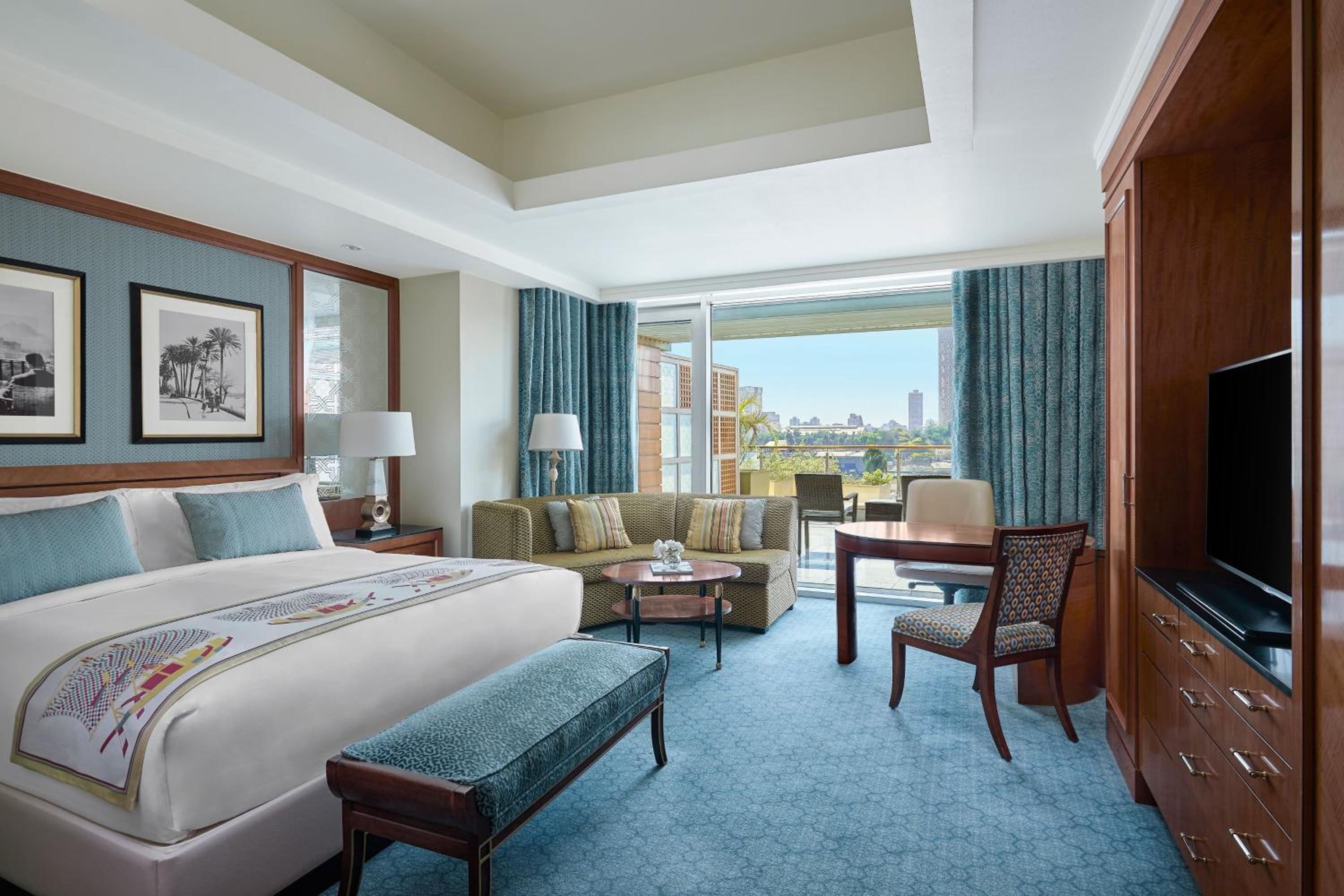 Deluxe room, 1 King, Nile View, Terrace