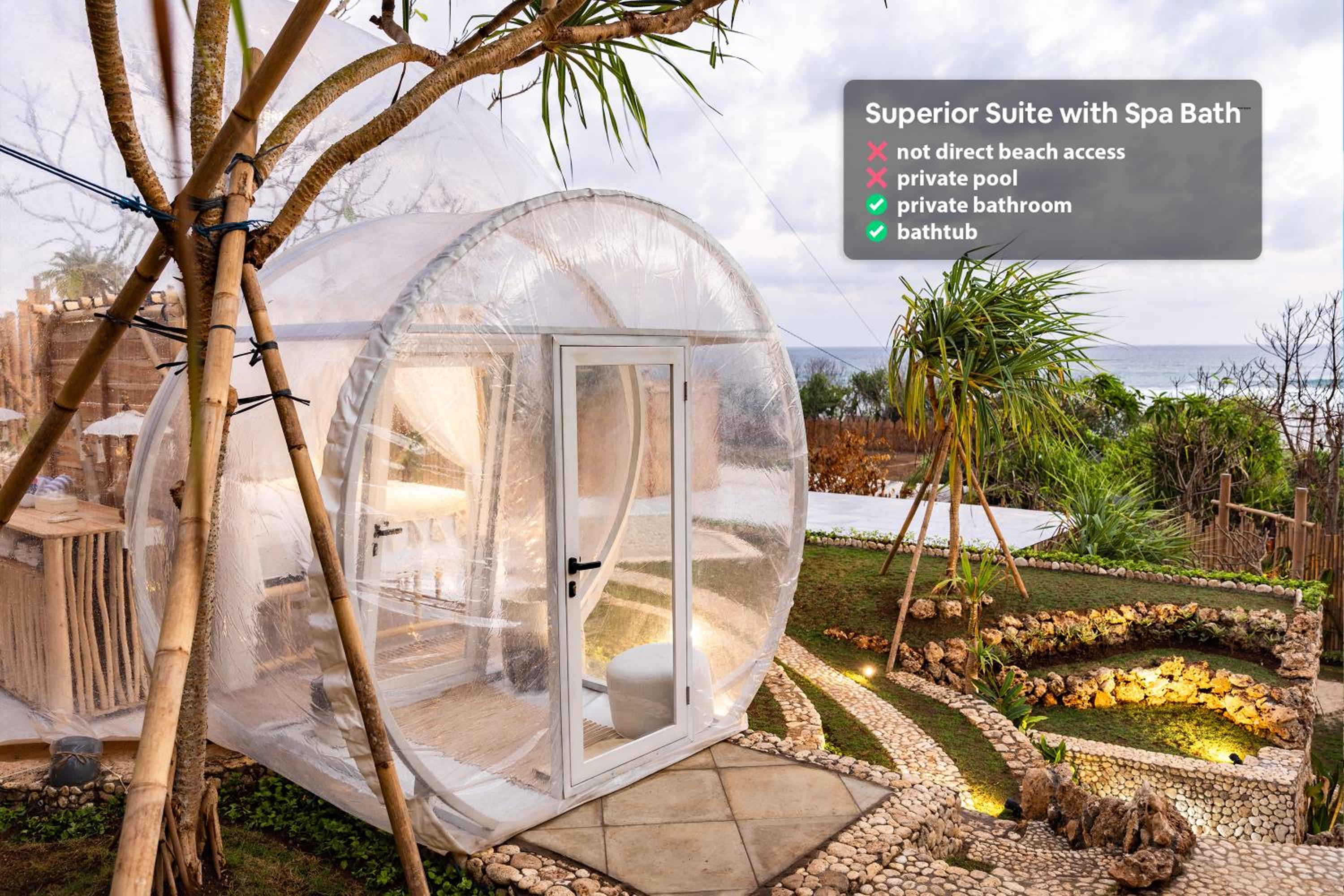 Superior Bubble with Bath