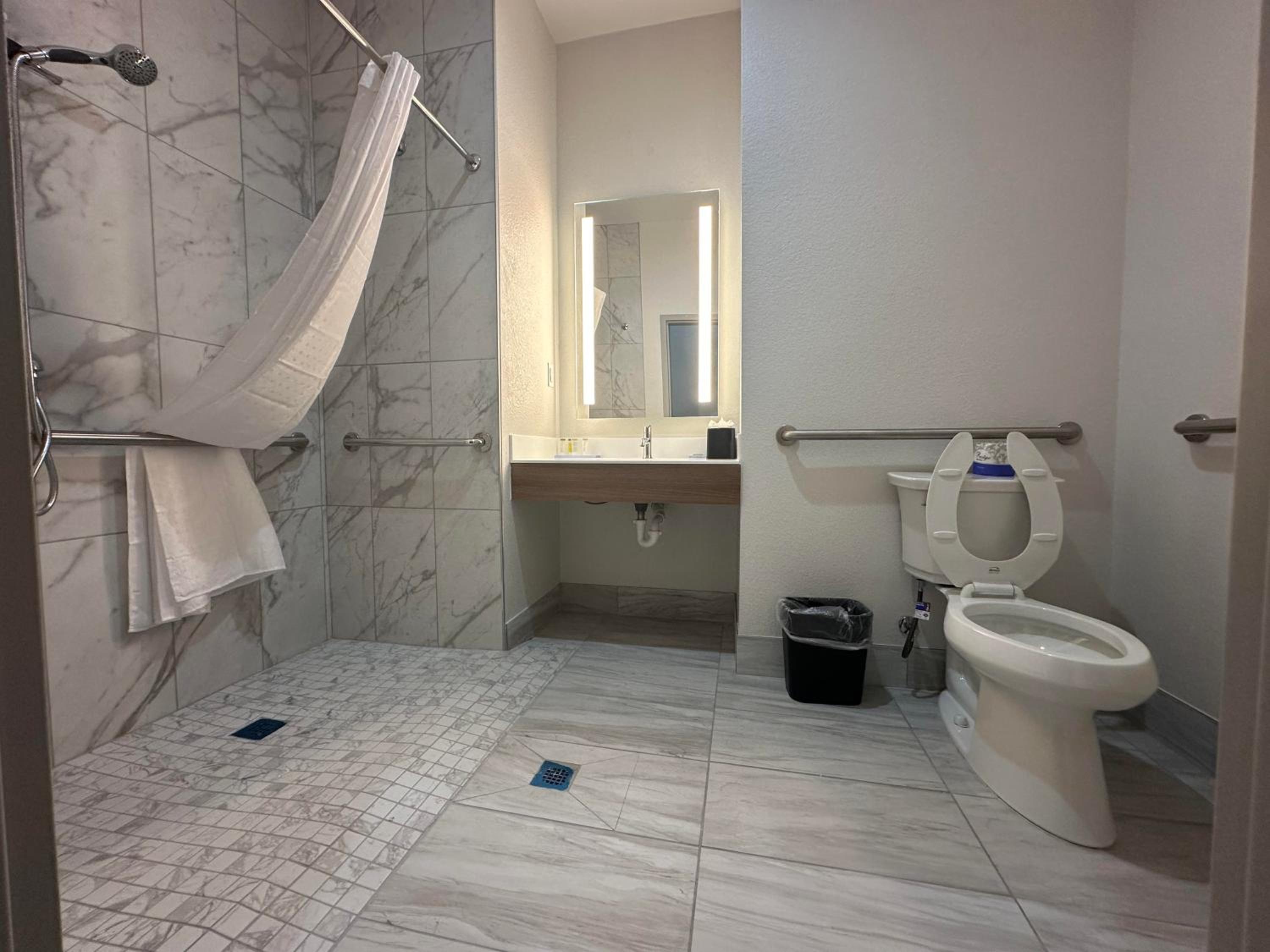 King Room with Mobility/Hearing Access and Roll-In Shower, Non-Smoking - Photo 2