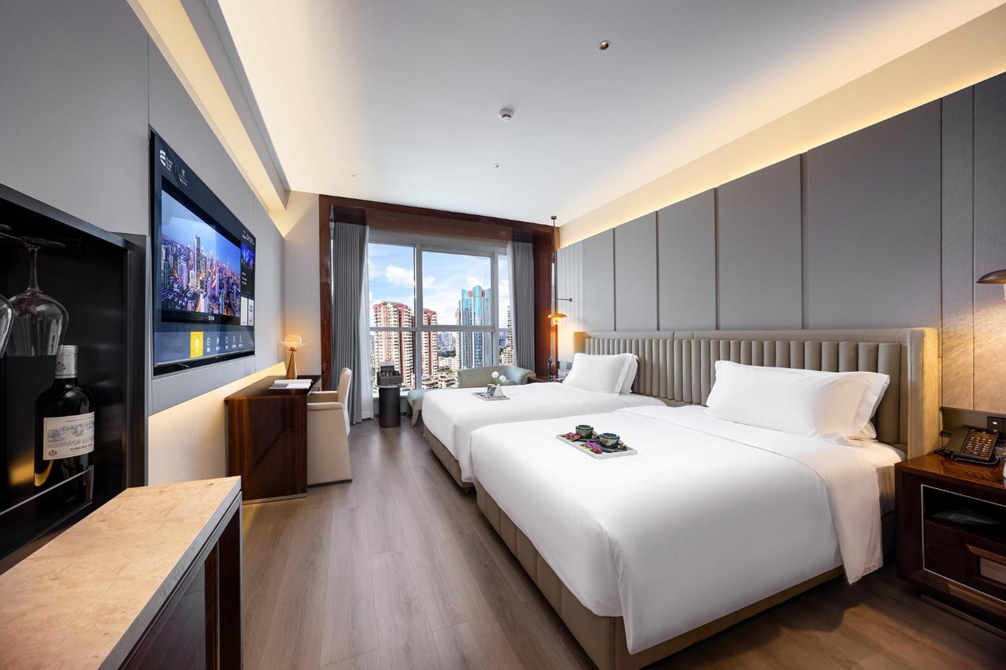 Twin Room with City View