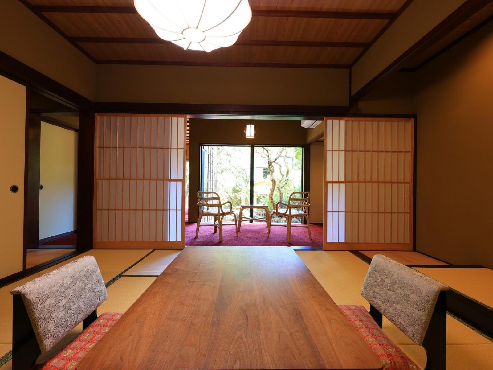 Premium Room with Hot Spring Open-Air Bath "Wakamatsu"