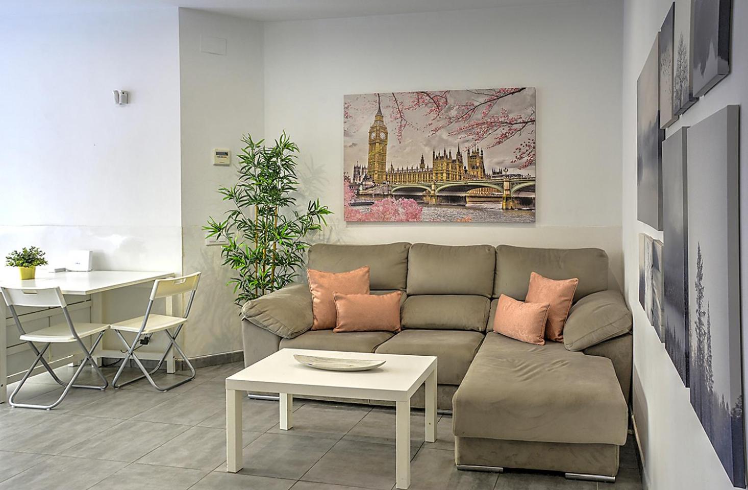 Apartamento de dos habitaciones