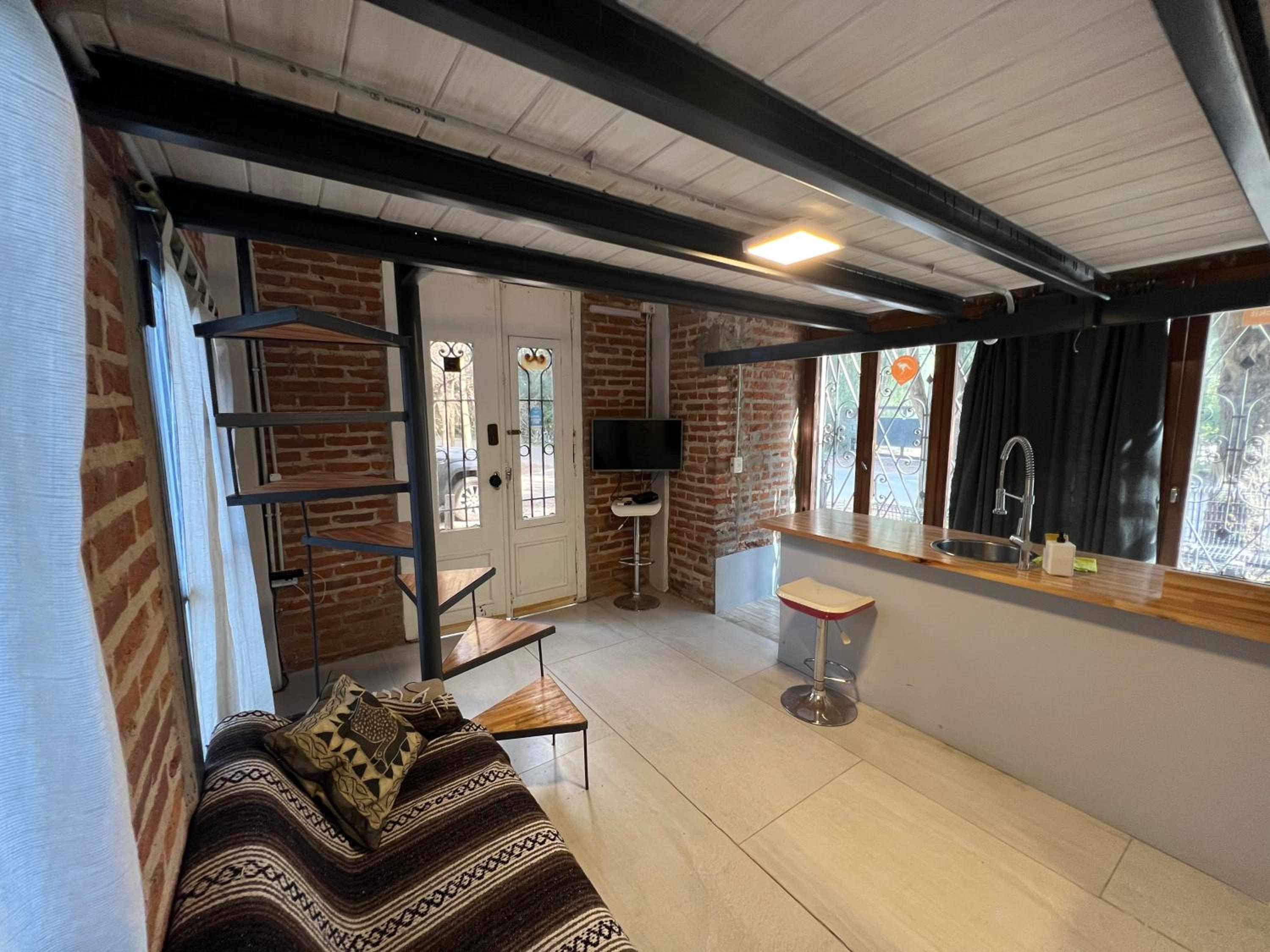 One-Bedroom Loft Apartment with Balcony photo 1