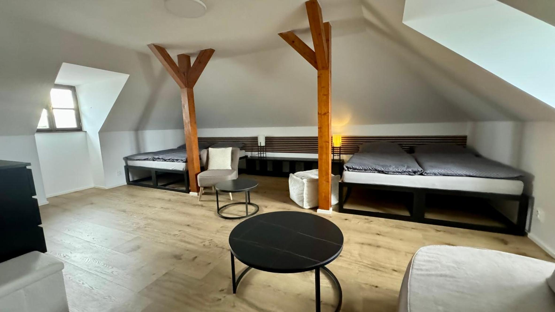 Deluxe One-Bedroom Apartment with City View