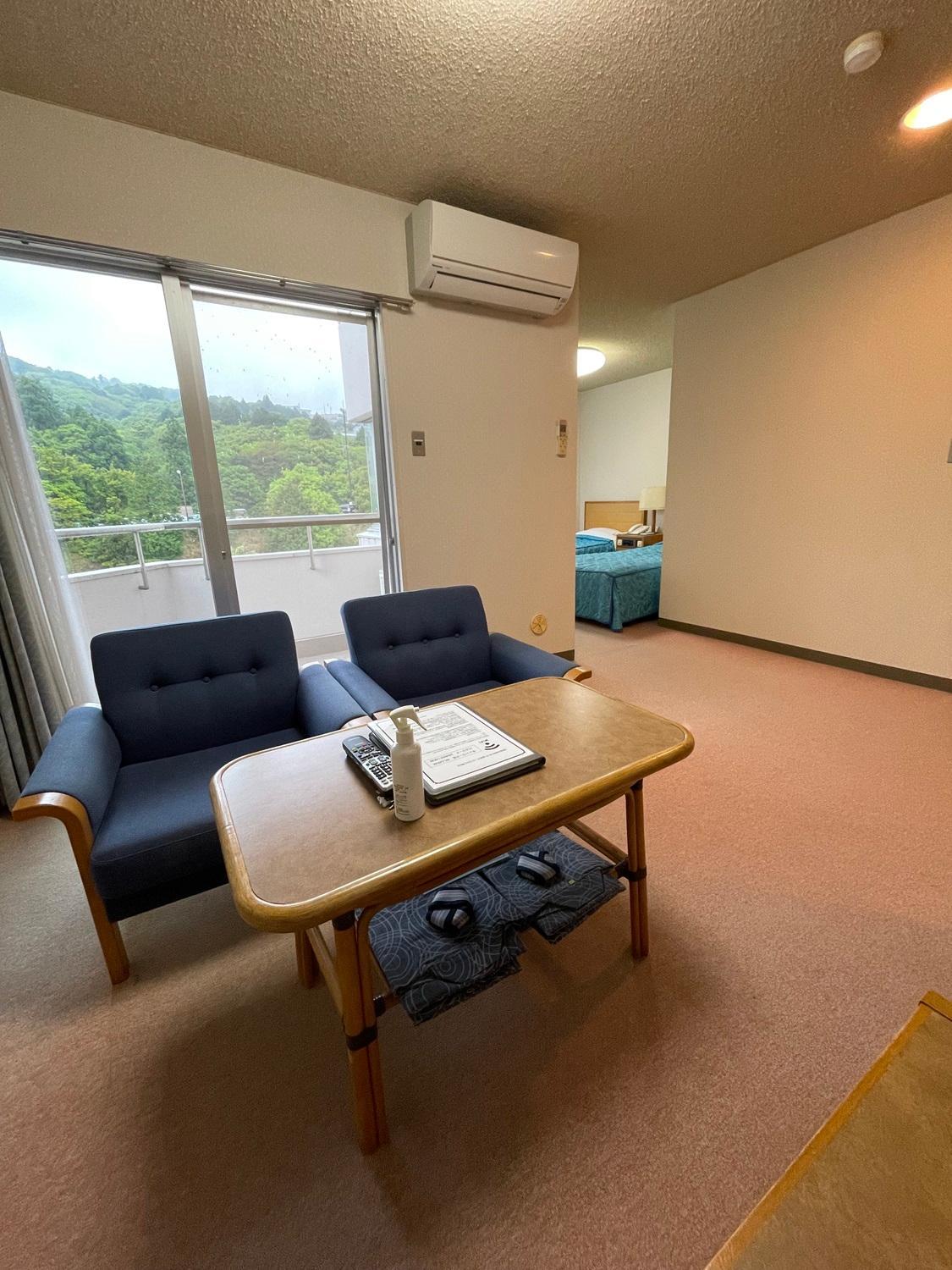 Family Room with Mountain View
