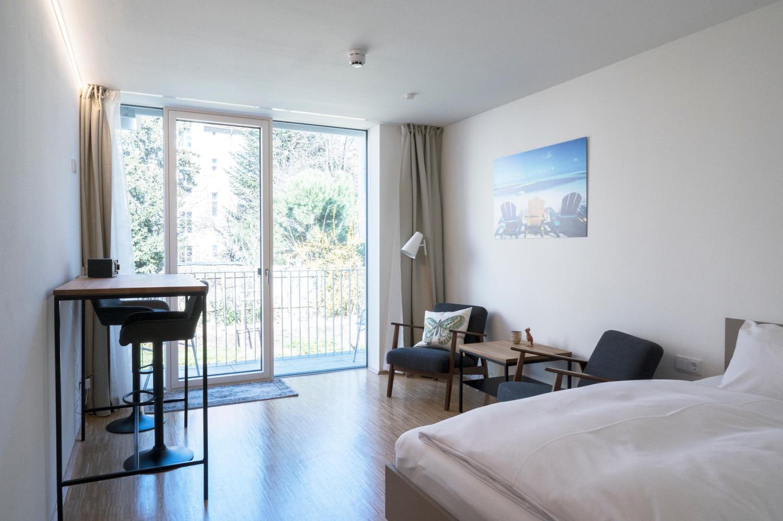 Studio with Balcony