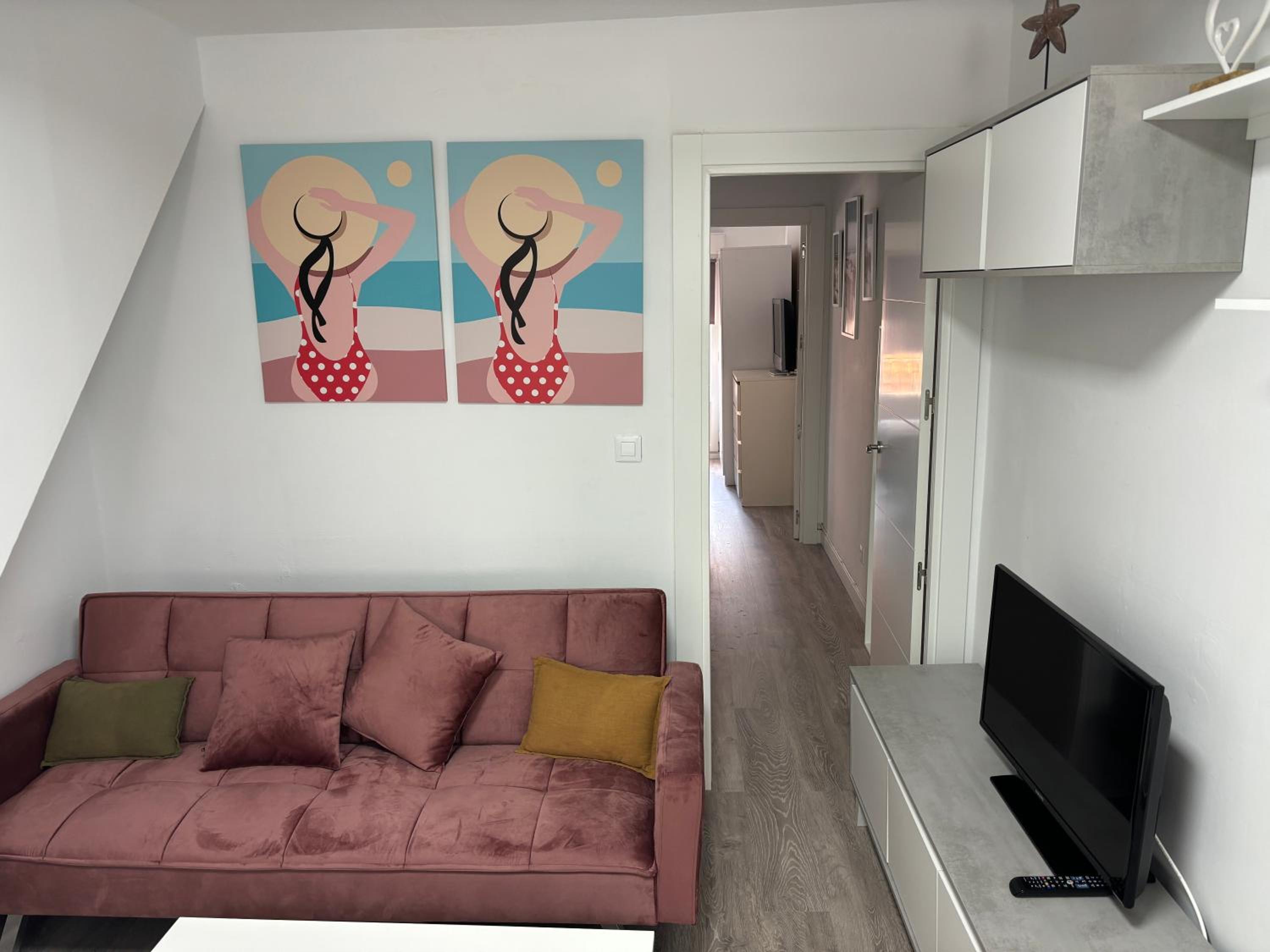 Apartamento de dos habitaciones