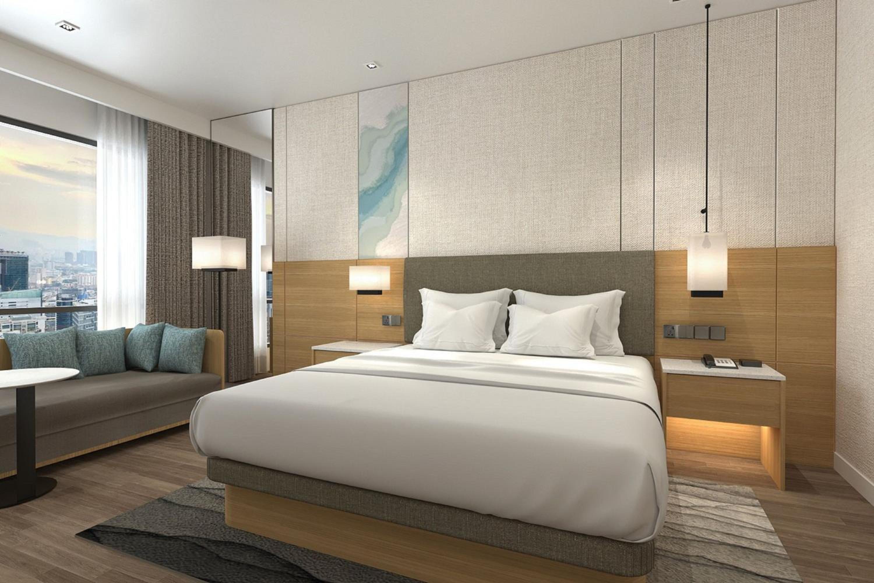 One-Bedroom Suite with King Bed and City View - High Floor photo 1