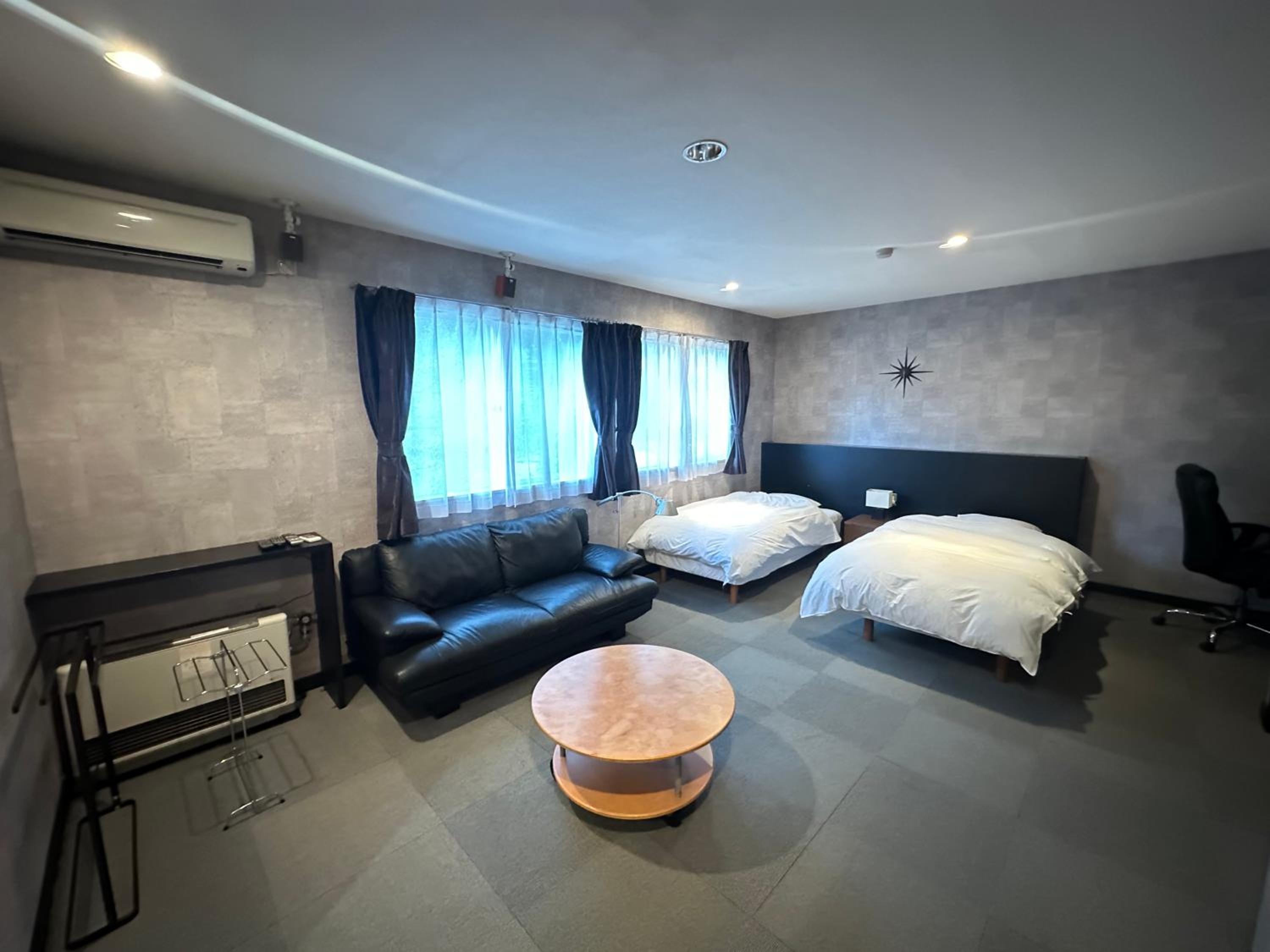 Family Room with Shared Bathroom