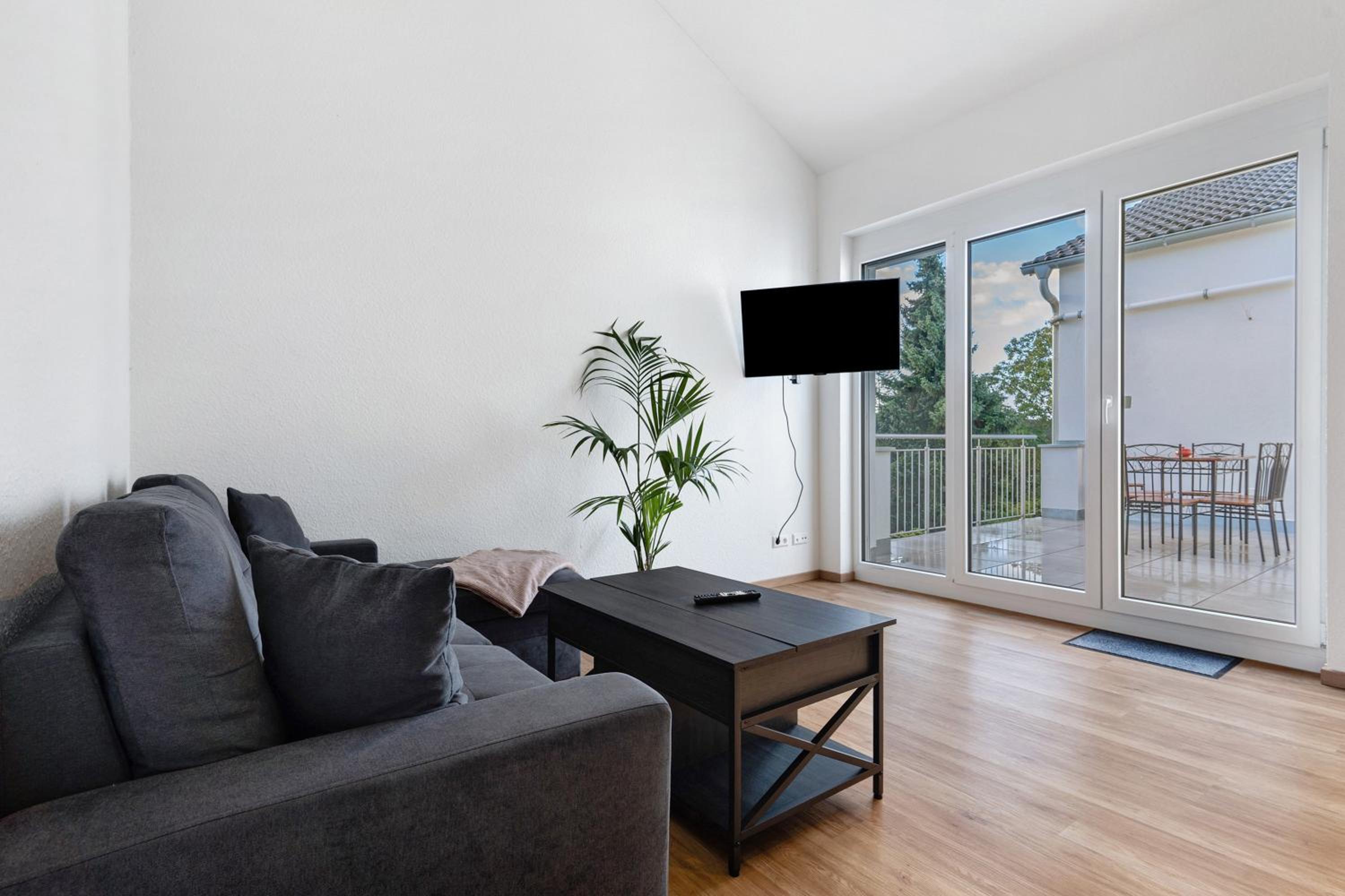 Three-Bedroom Premium Apartment with Balcony