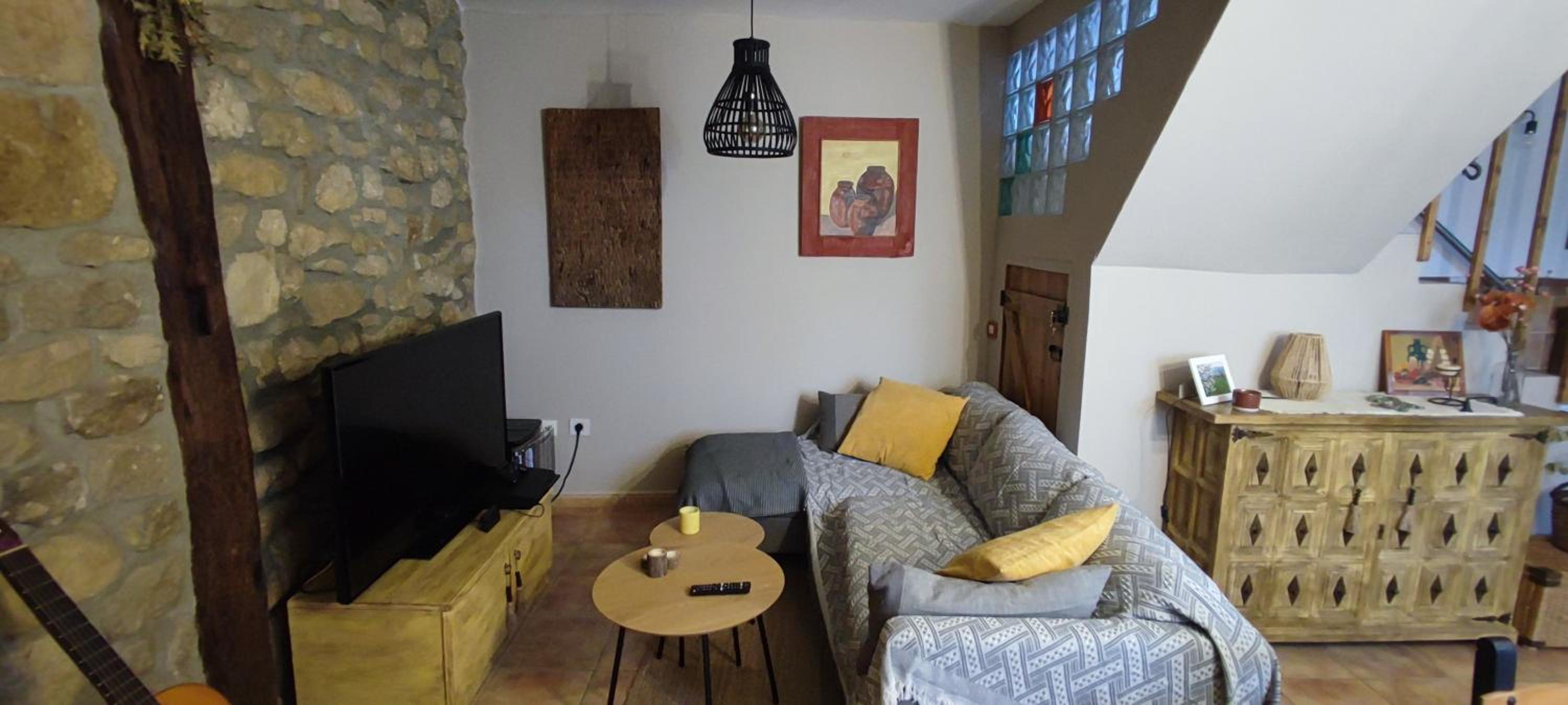 Casa de vacaciones de cuatro habitaciones.