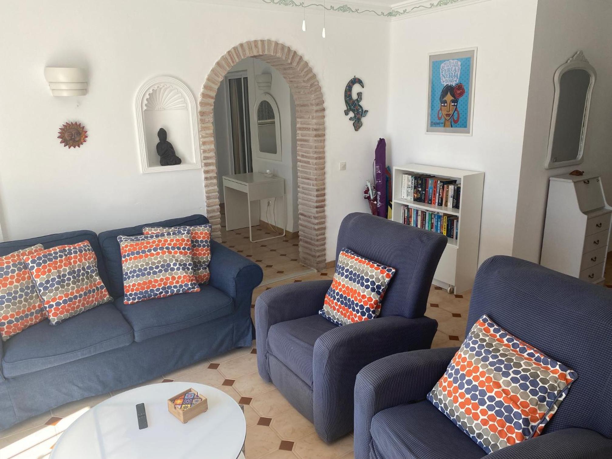 Apartamento con vista al jardín