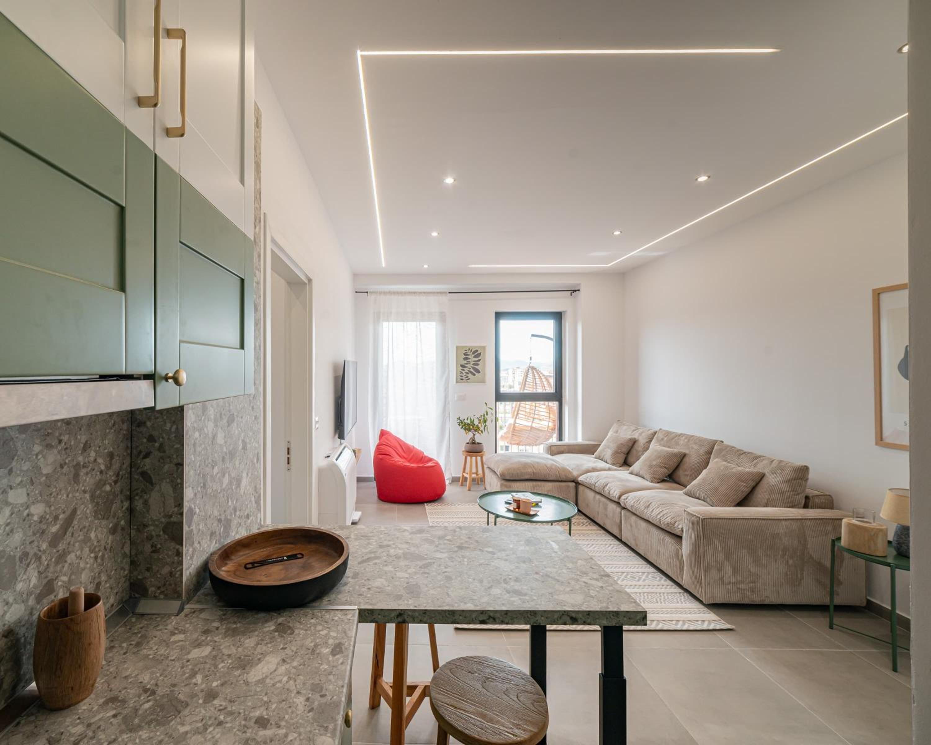 Apartment With City View