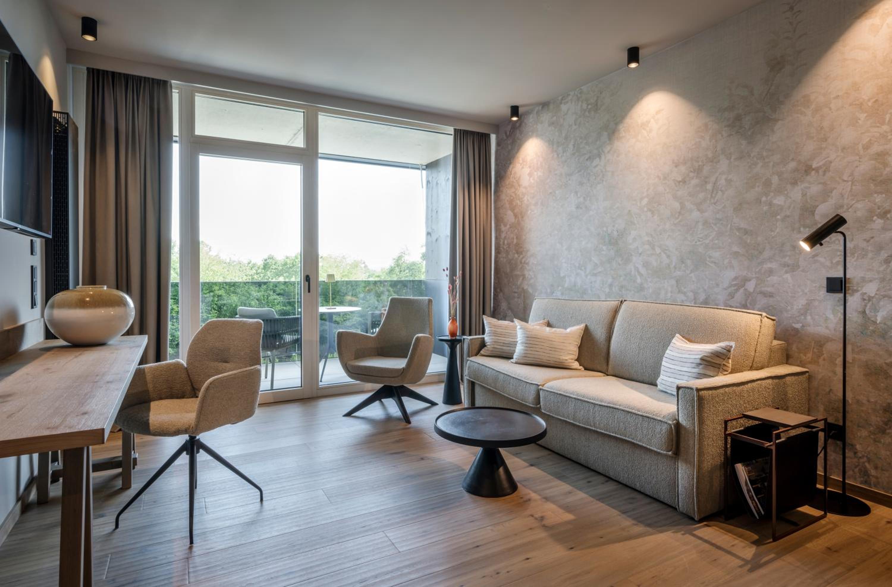 Studio with Balcony