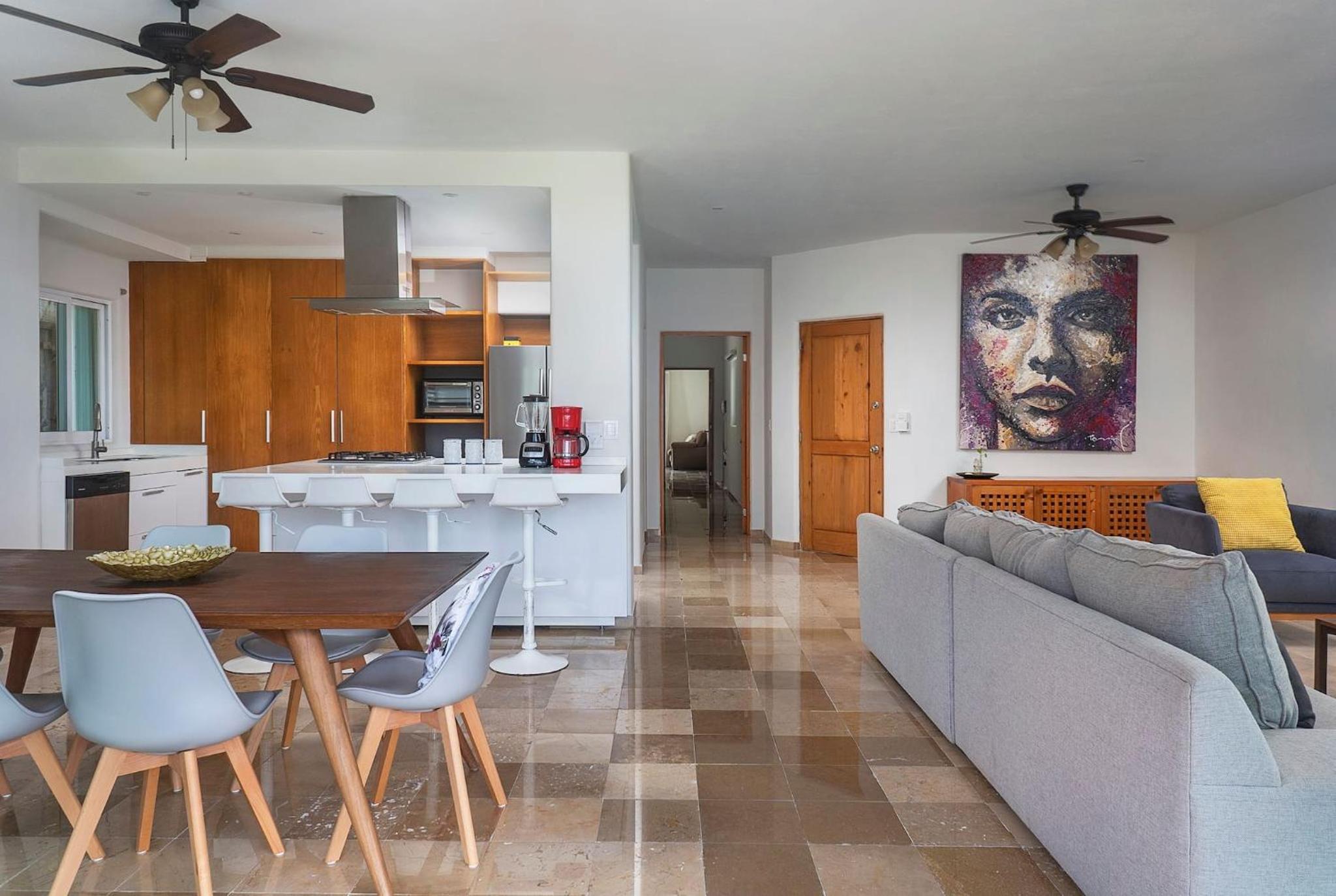 Apartamento con vista al mar