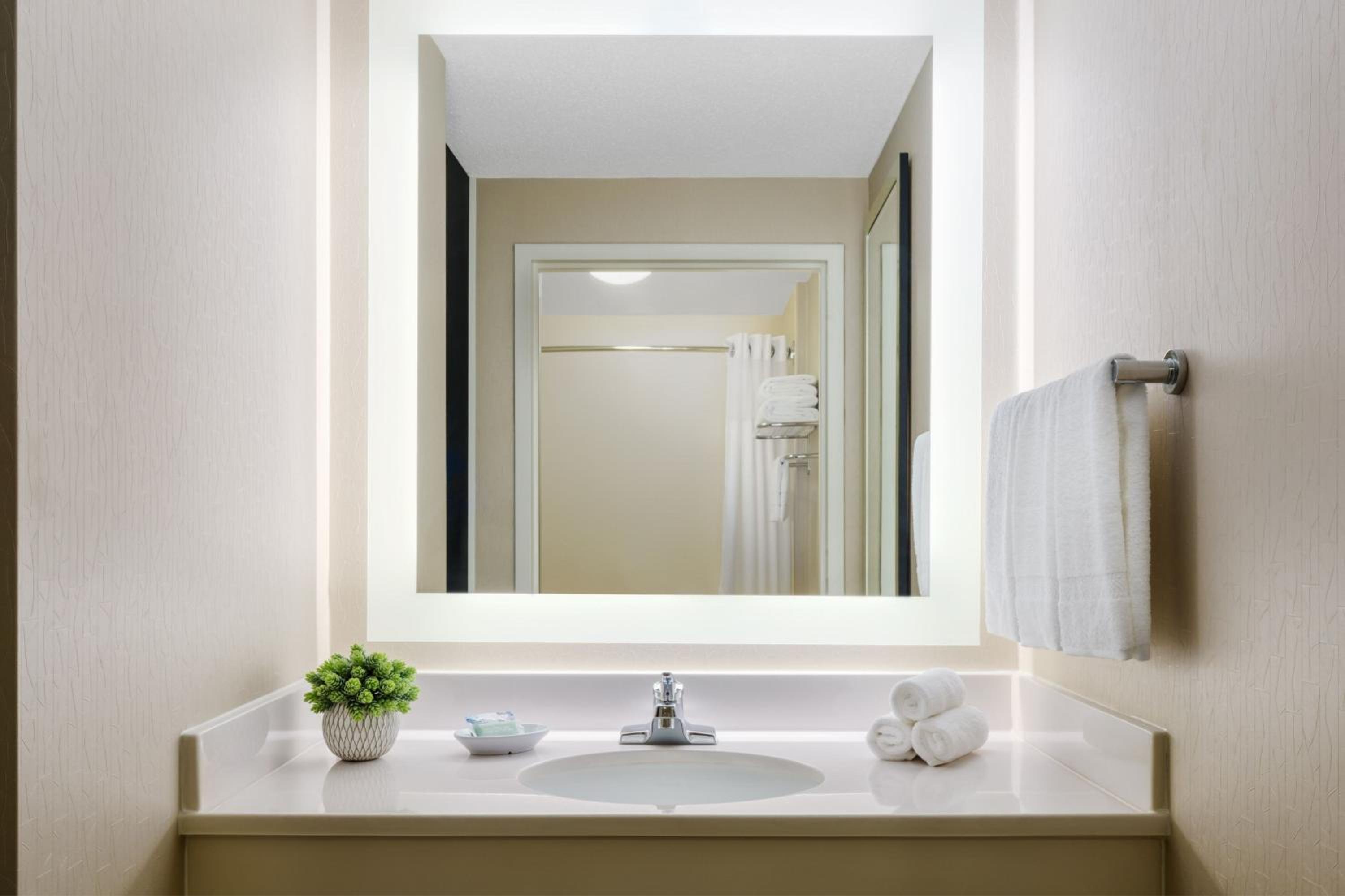 King Suite with Bathtub and Trundle Sofa - Mobility Access/Hearing Accessible