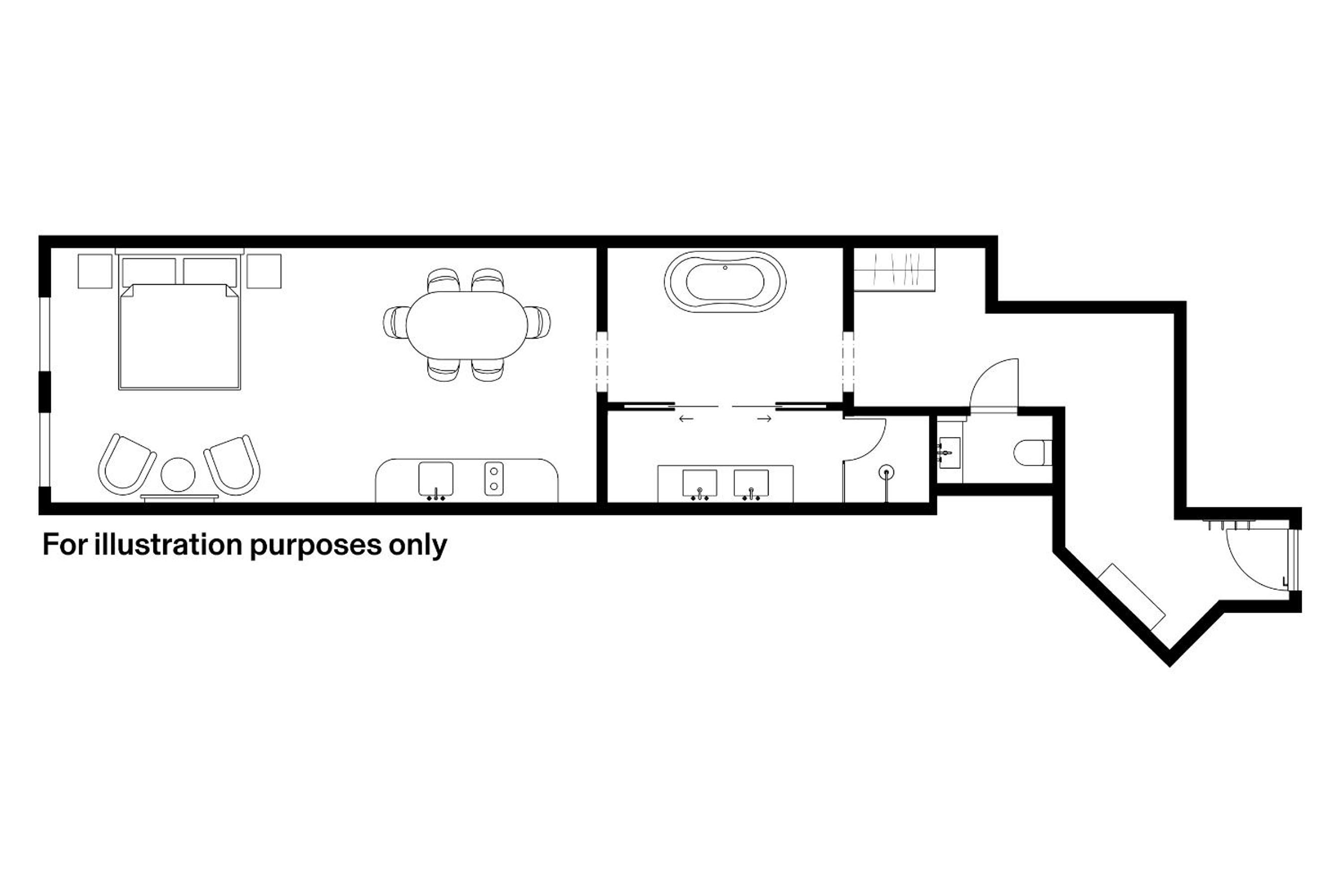 Deluxe Suite with Bathtub thumbnail 6