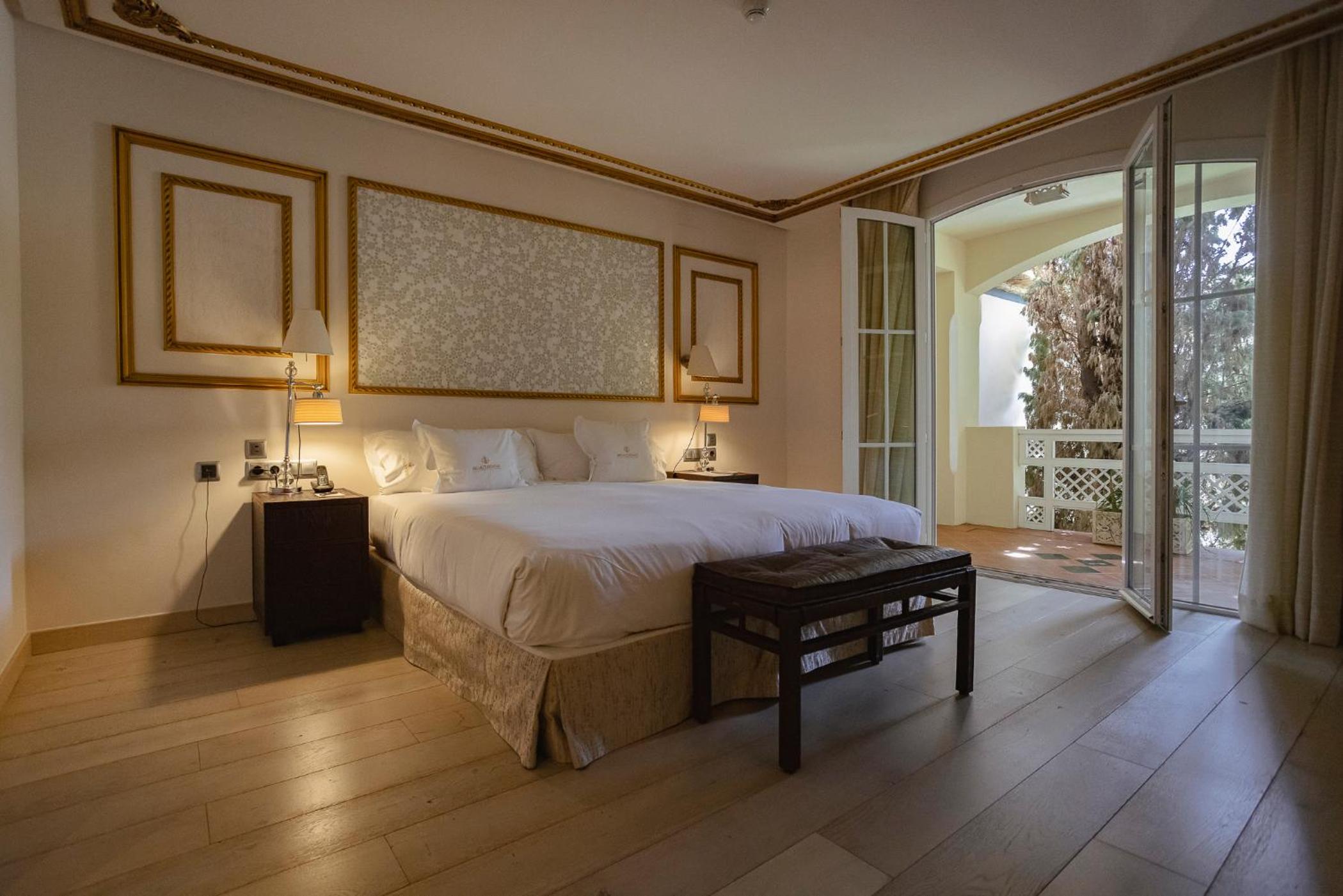 Suite con vista al jardín