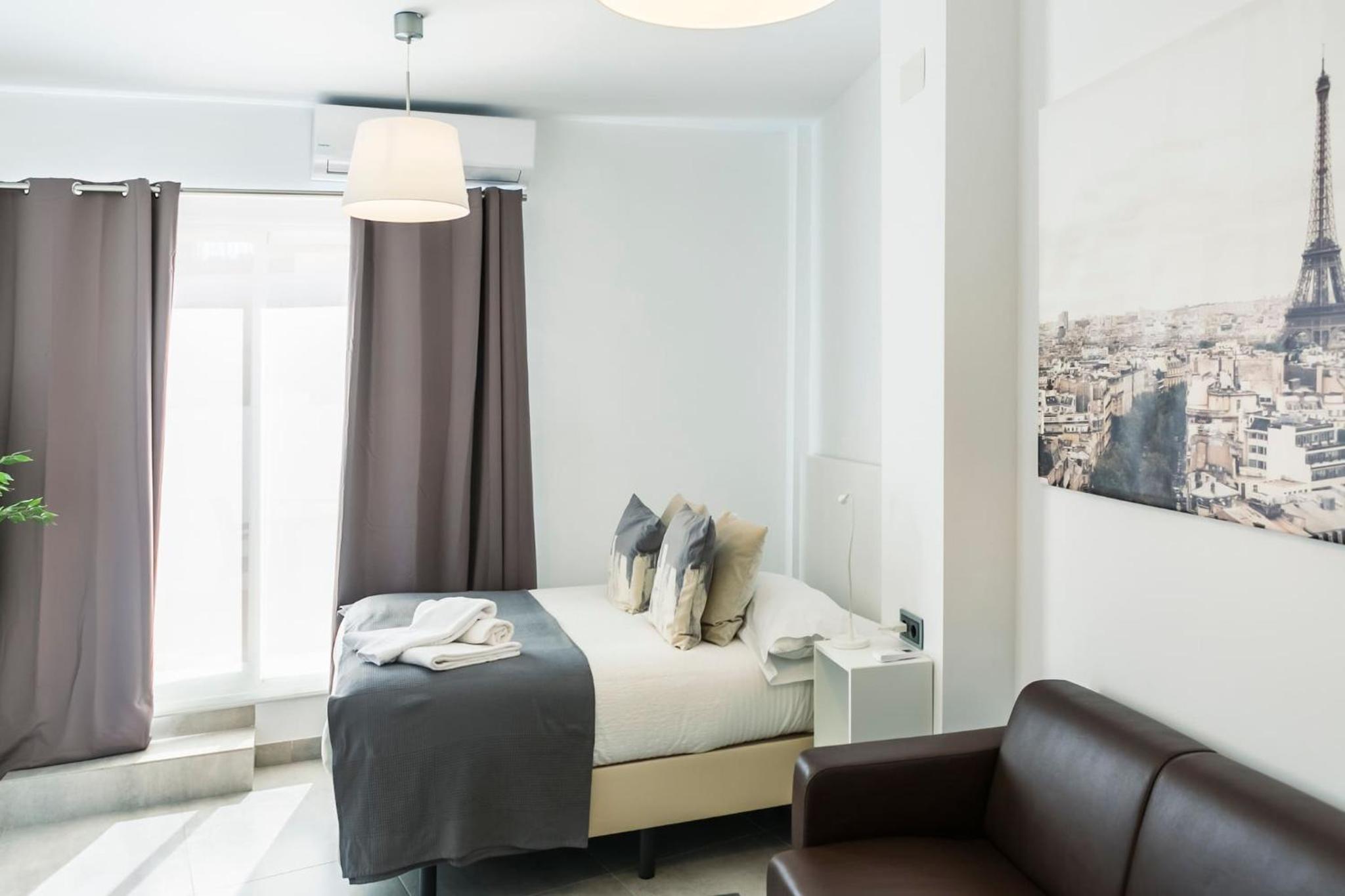 Estudio con terraza