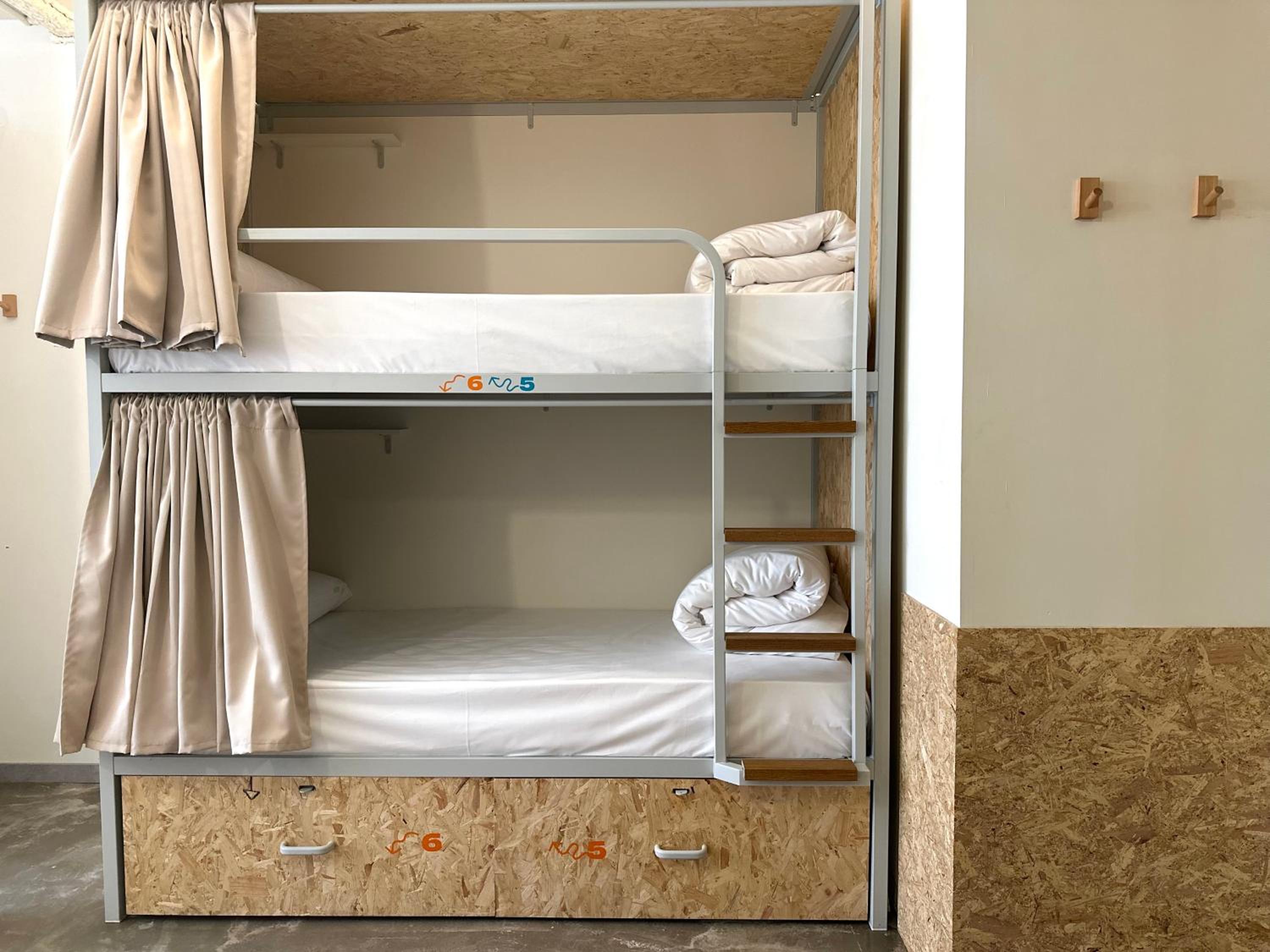 Bed in 6-Bed Mixed Dormitory Room with Shared Bathroom photo 3