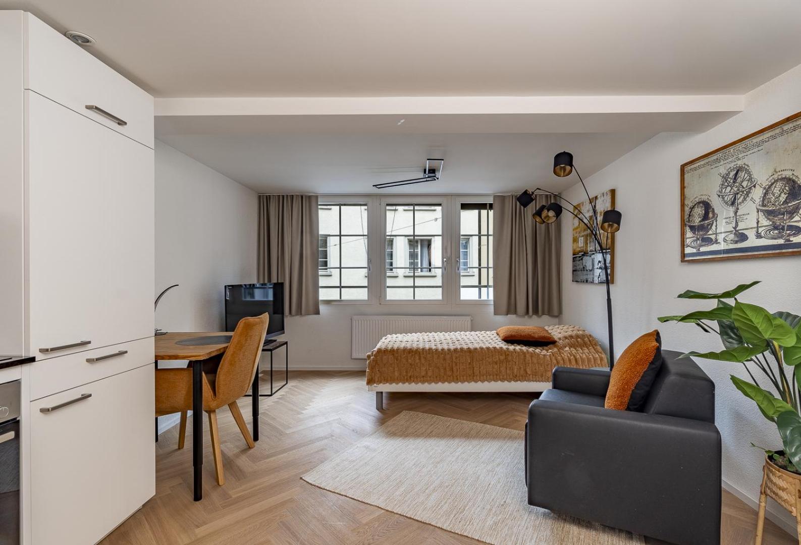 Studio Apartment with One Double Bed photo 2