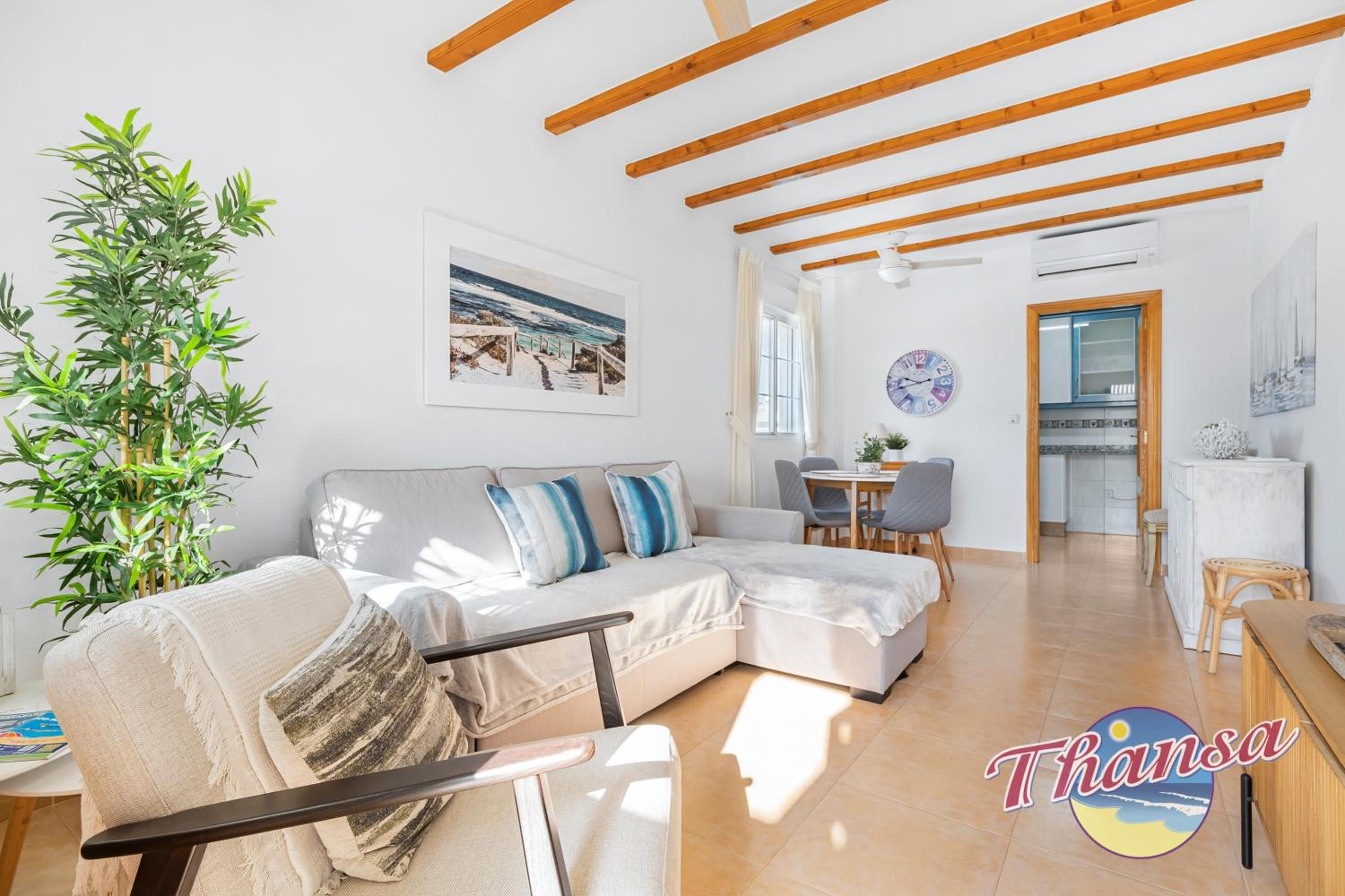 Apartamento de dos habitaciones