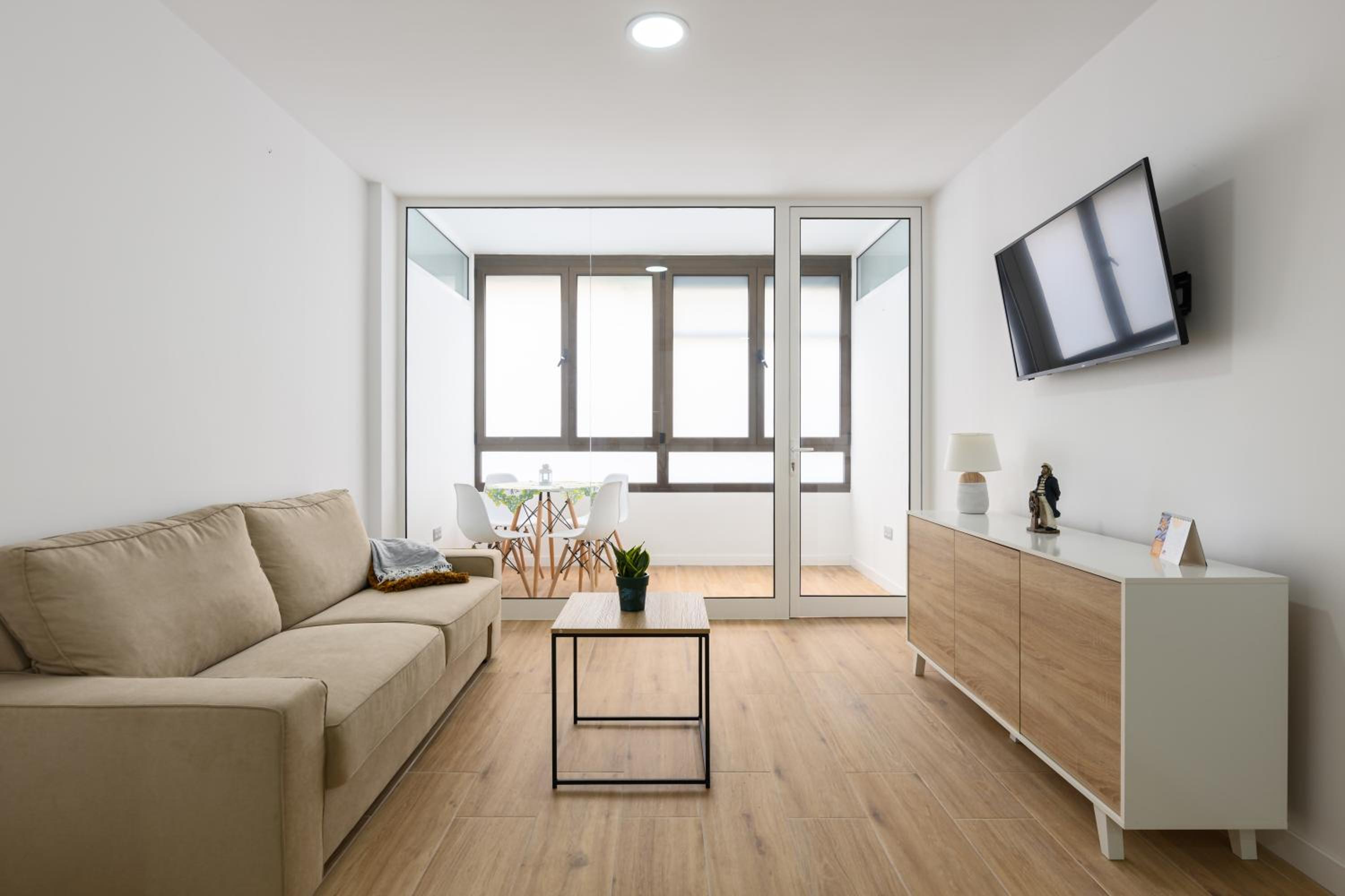 Apartamento de dos habitaciones