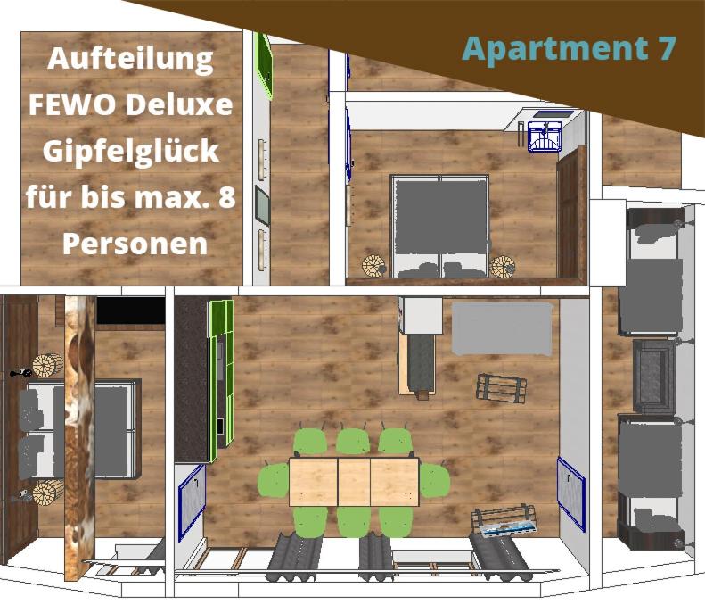 Three-Bedroom Deluxe Apartment photo 2