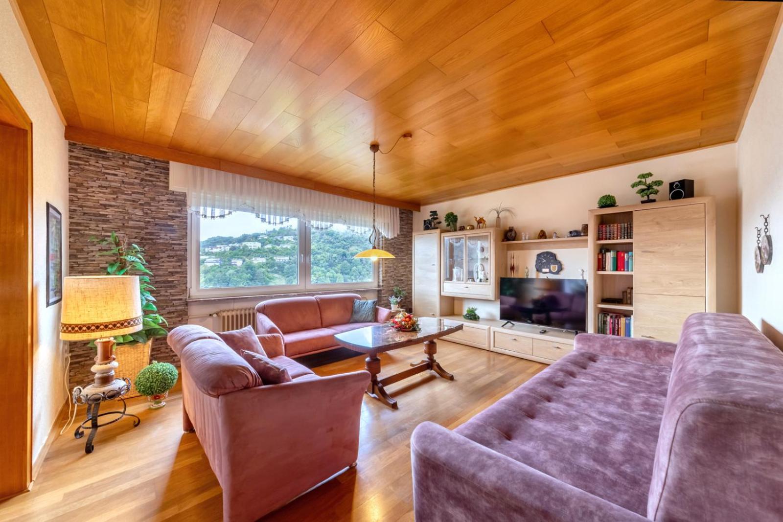 Two-Bedroom Apartment with Balcony and Terrace