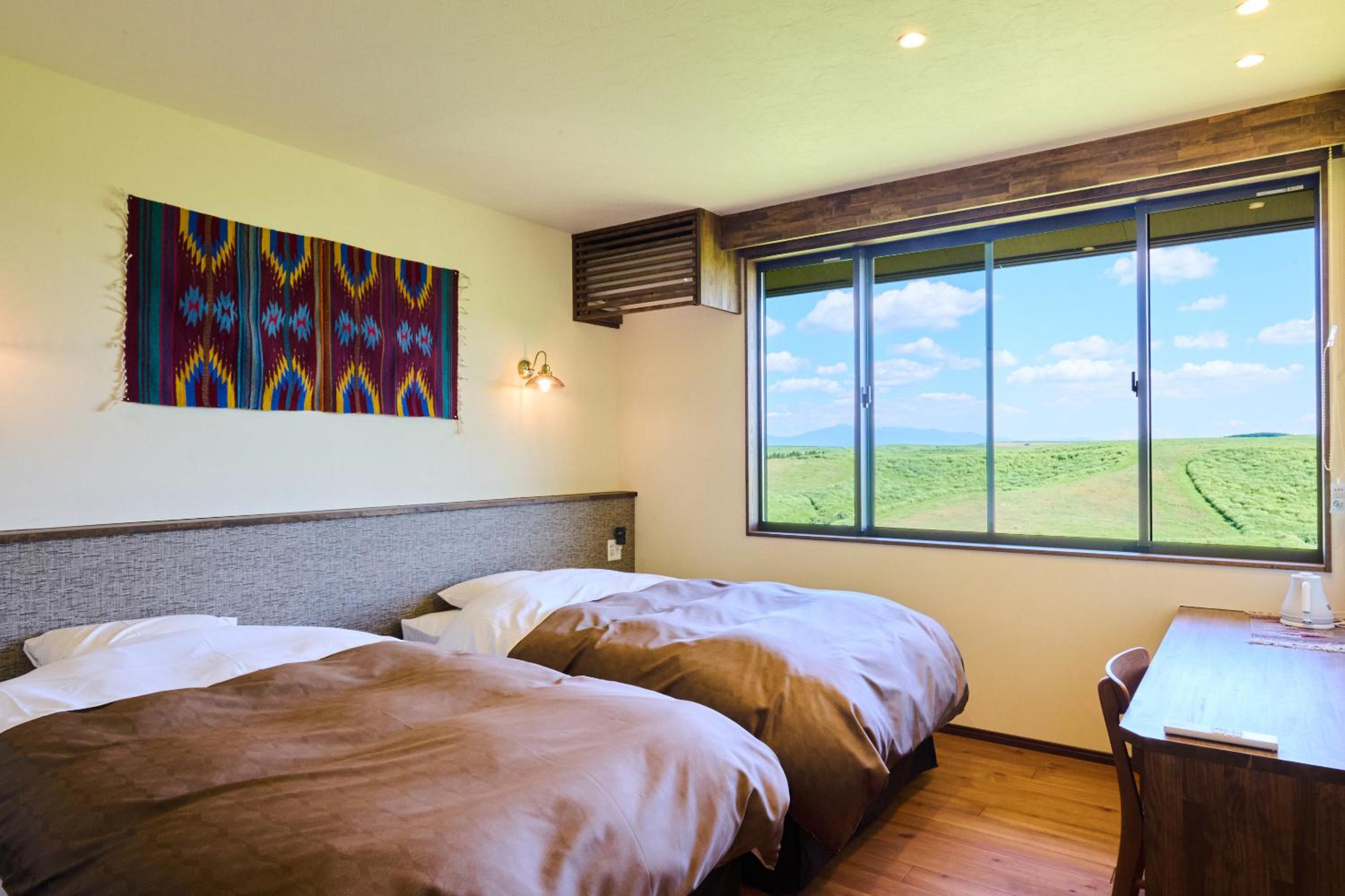 Twin Room with Terrace and BBQ Dinner