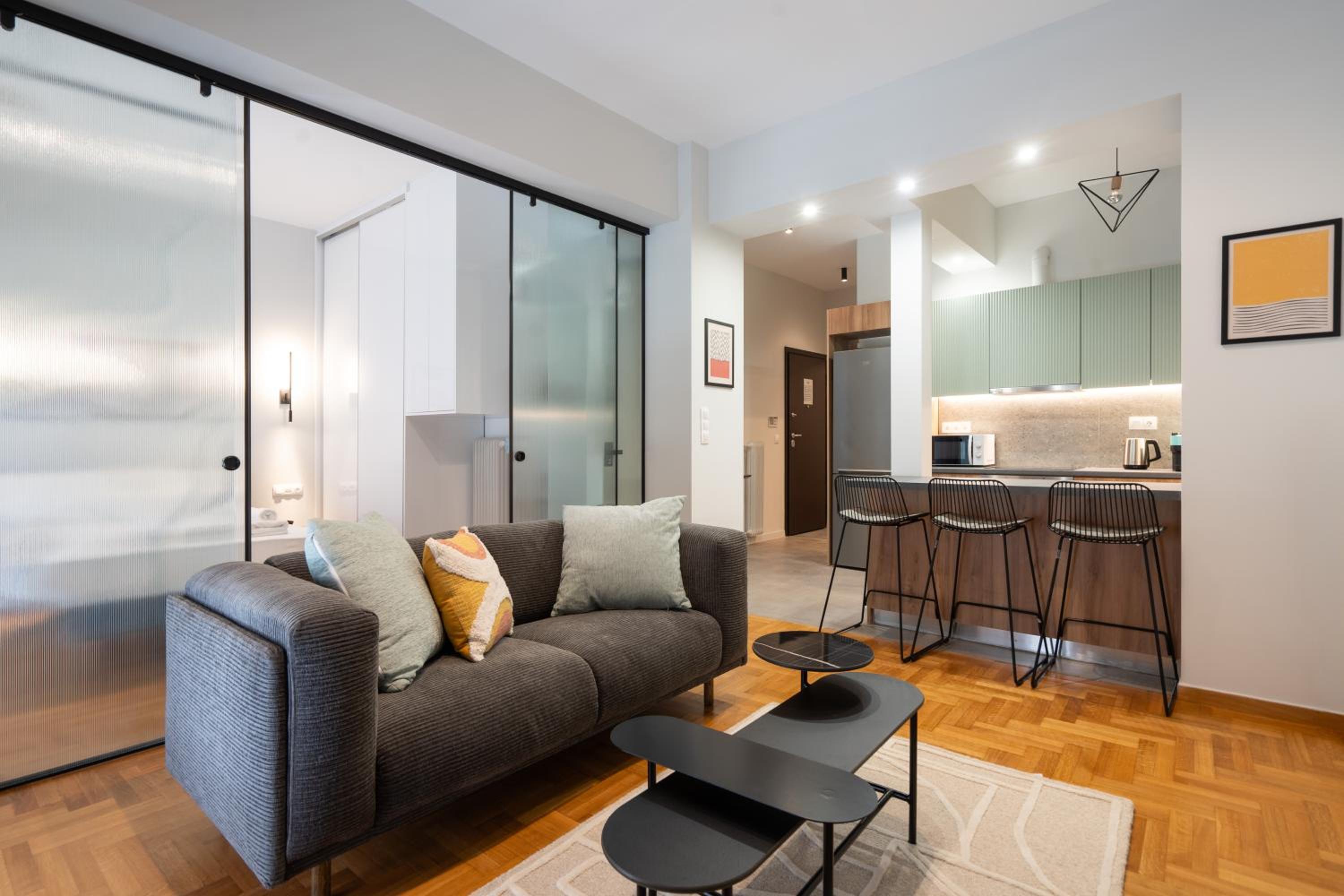Two-Bedroom Apartment with Balcony