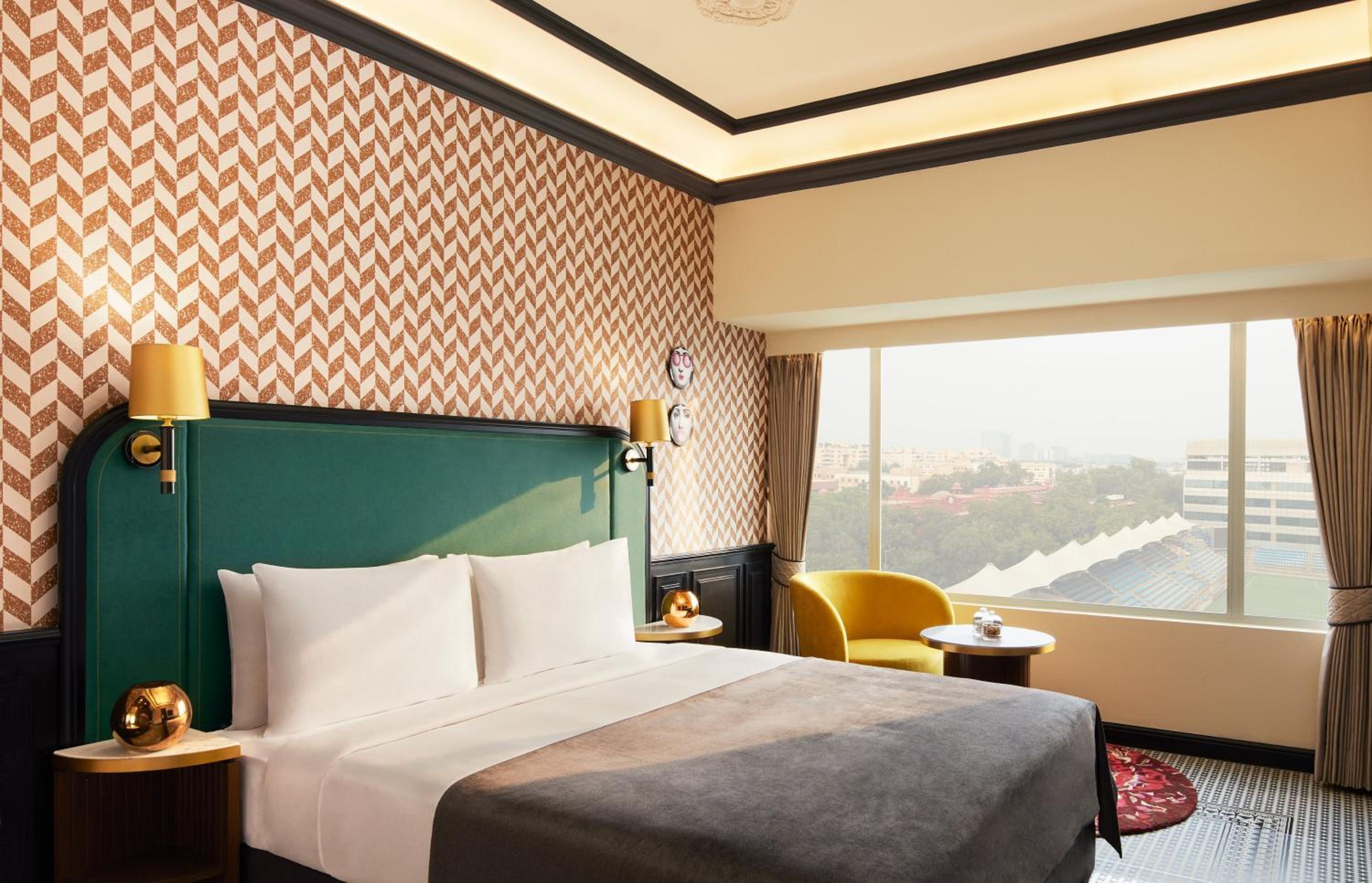 Deluxe Room, King Bed, Stadium View, 15% discount on Food and Soft Beverages at The Hub.  15% discount on Laundry.  Enjoy Happy hours (one plus one offer on selected brands) from 17:30hrs to 19:30hrs (except black out dates) - Photo 1