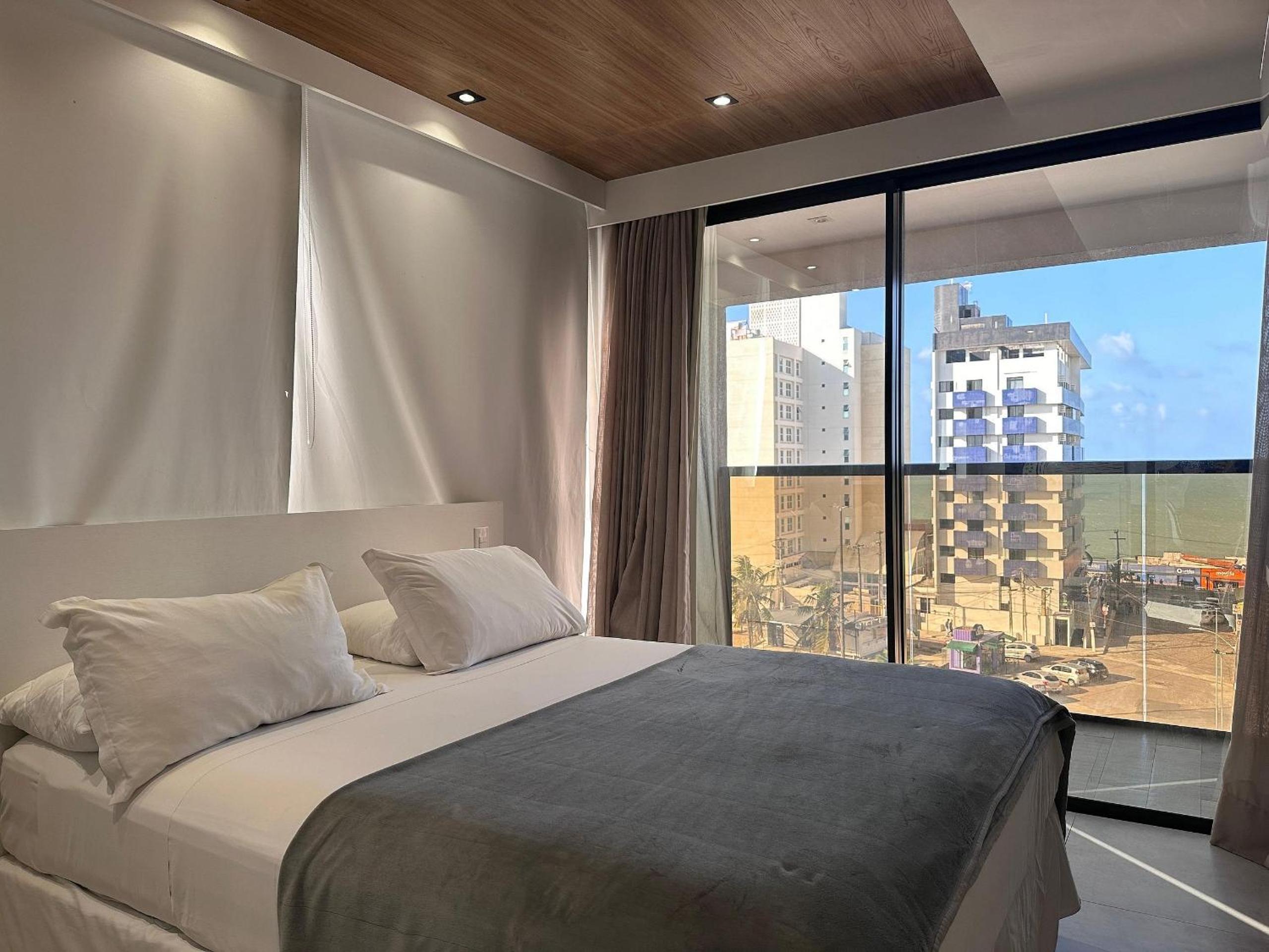 One-Bedroom Loft Apartment with Balcony
