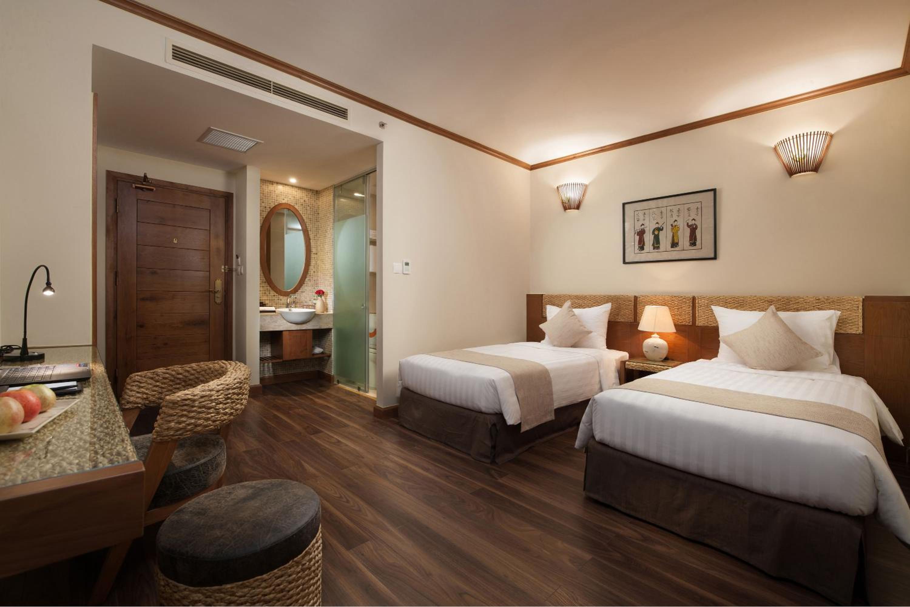 豪华双人或双床间