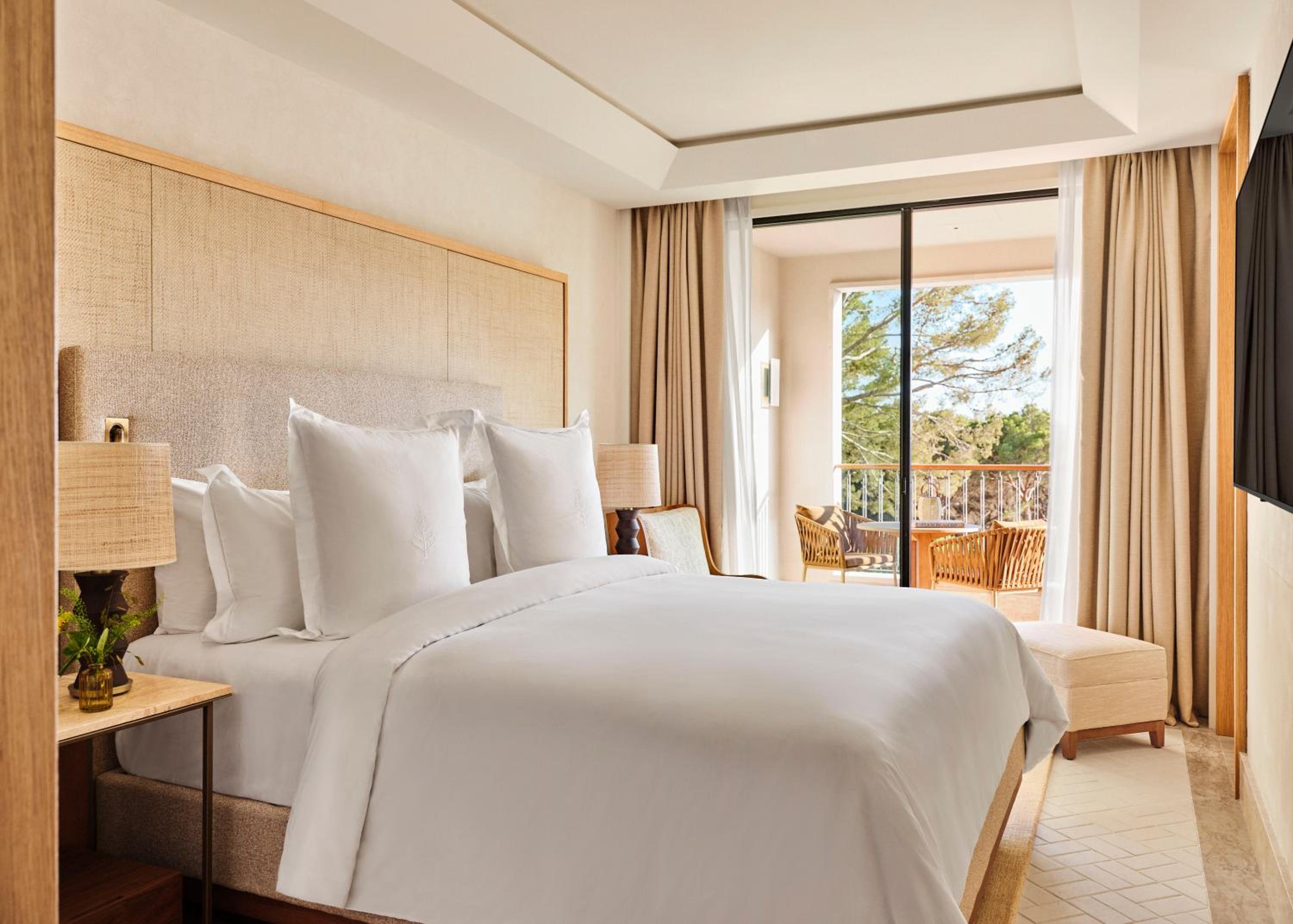 Suite con vista al jardín King