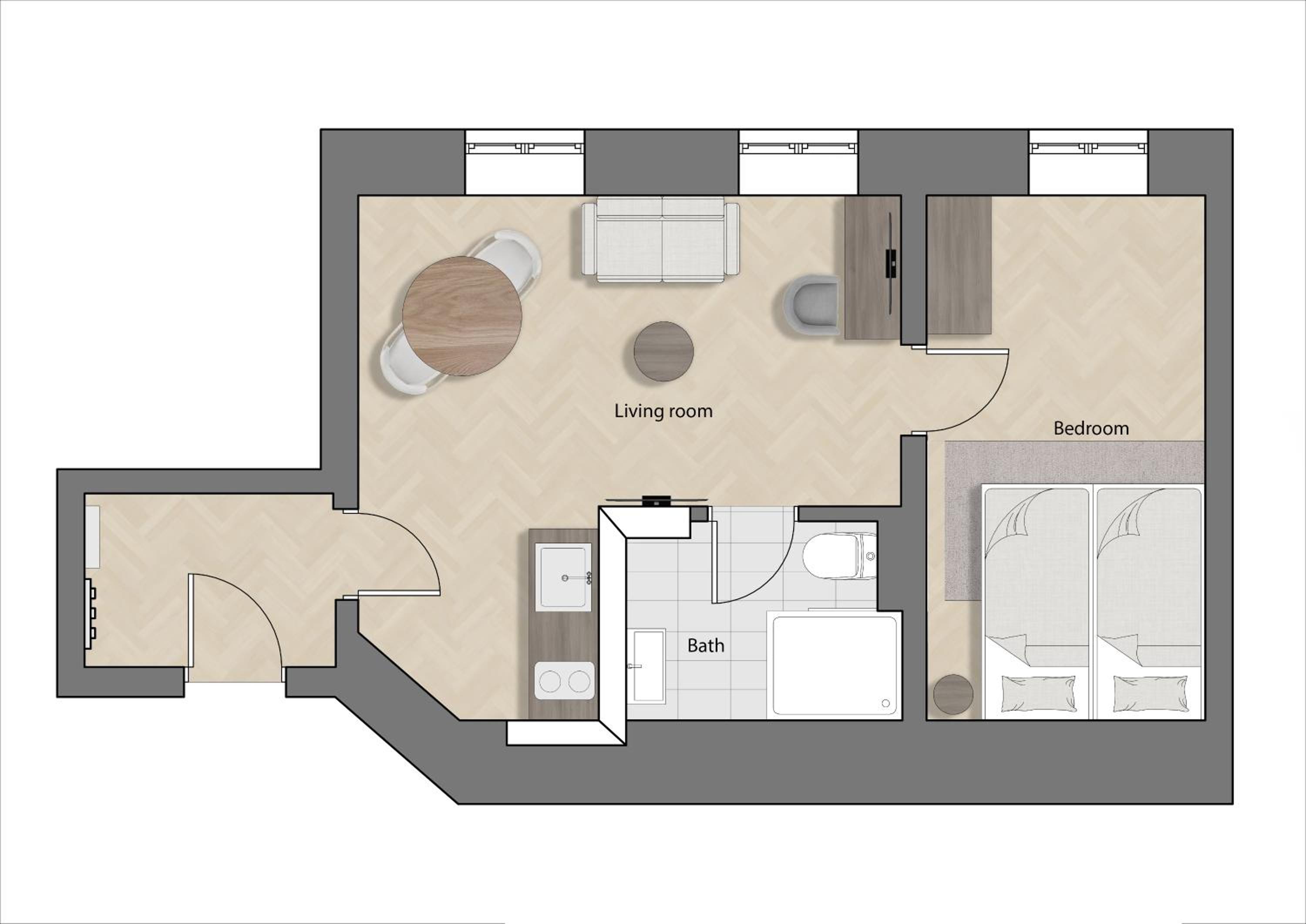One-Bedroom Superior Apartment