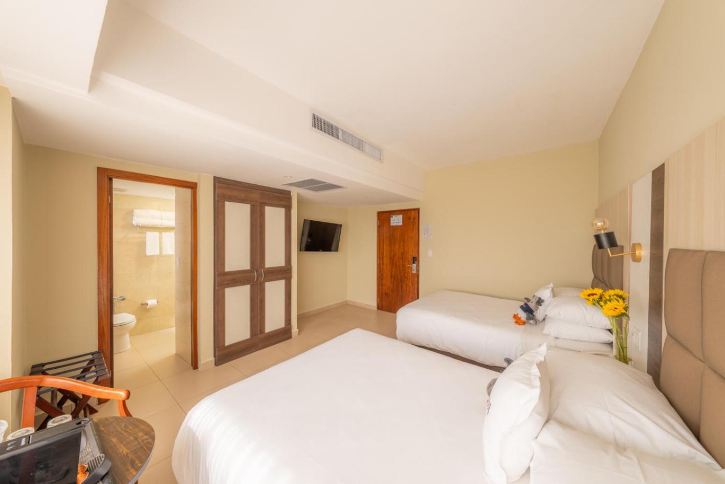 Double Beds, Superior City View