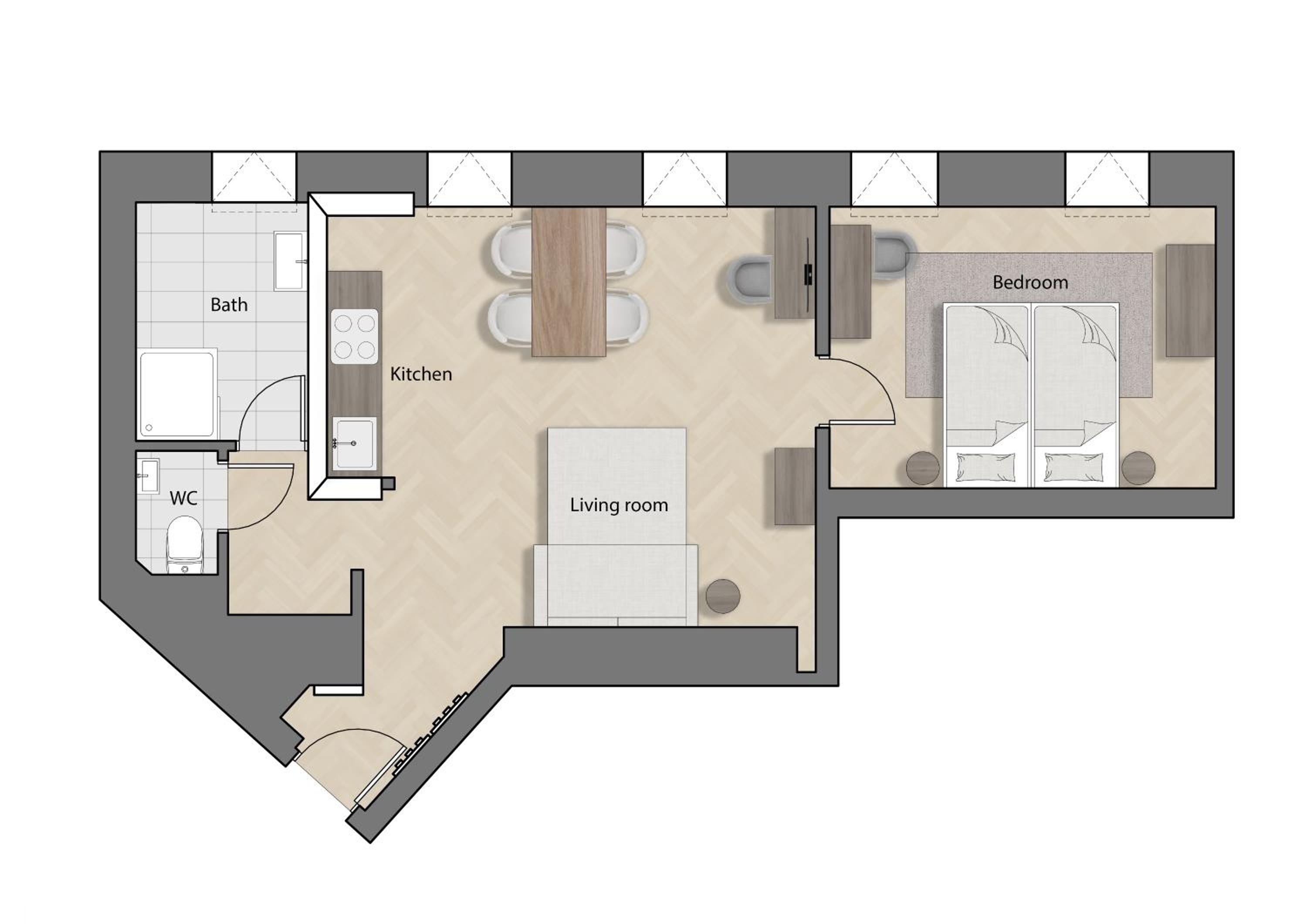 One-Bedroom Premium Apartment